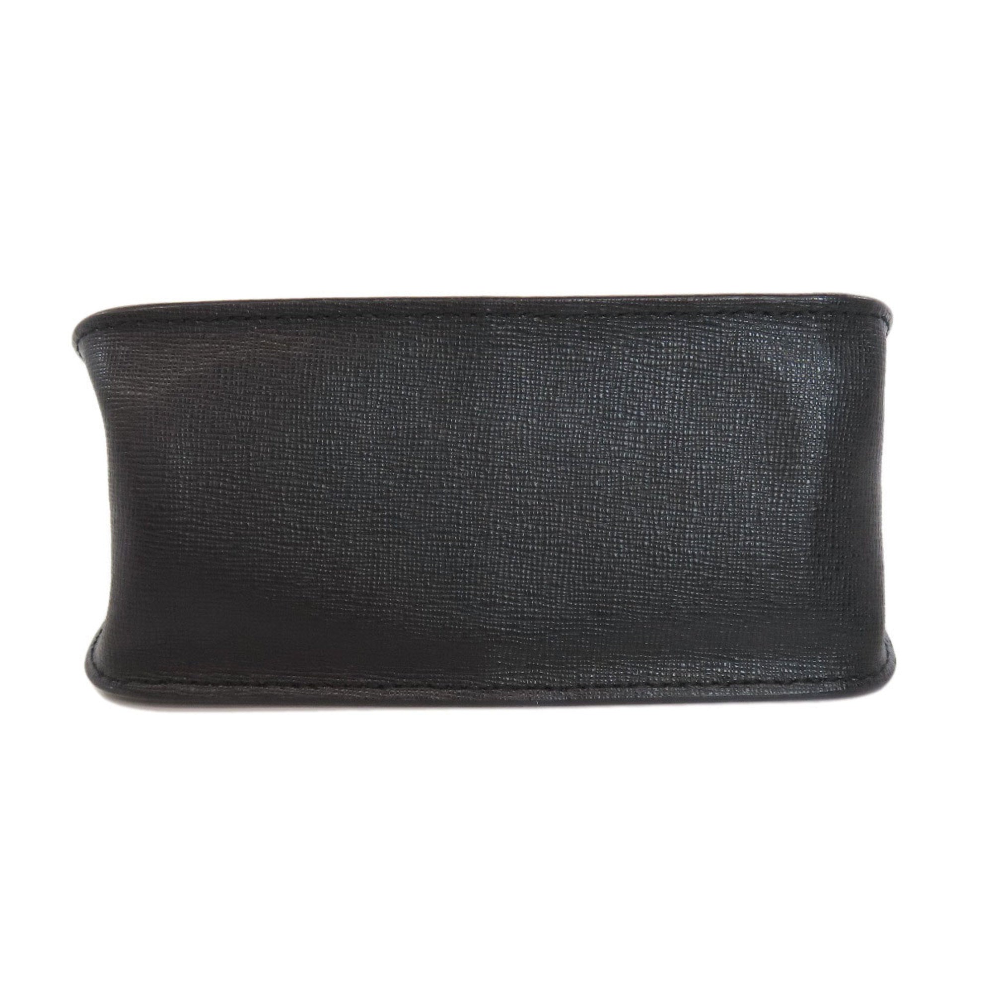 Furla Black Leather Shoulder Bag (Pre-Owned)