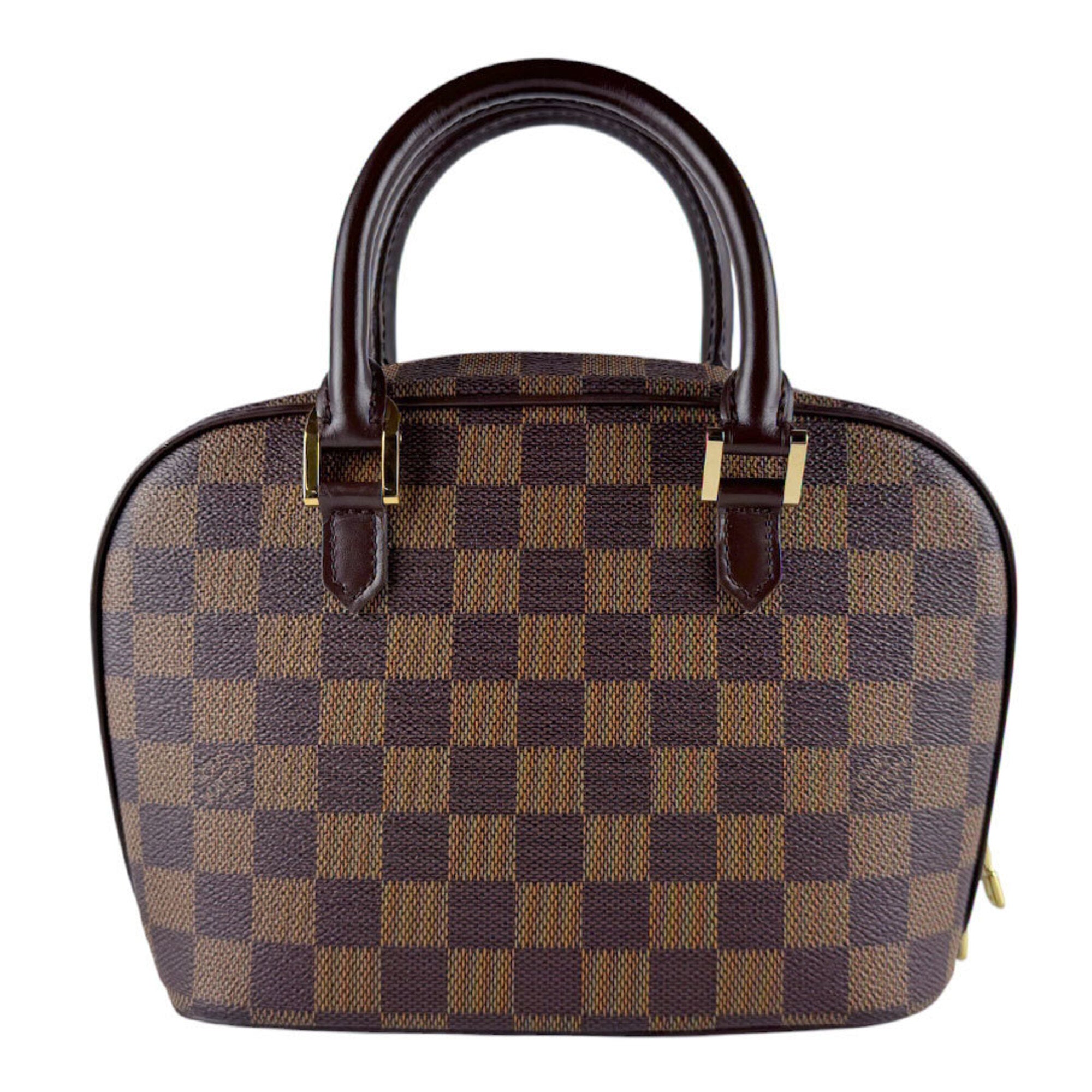 Louis Vuitton Damier Canvas Ebene Damier Canvas Handbag (Pre-Owned)