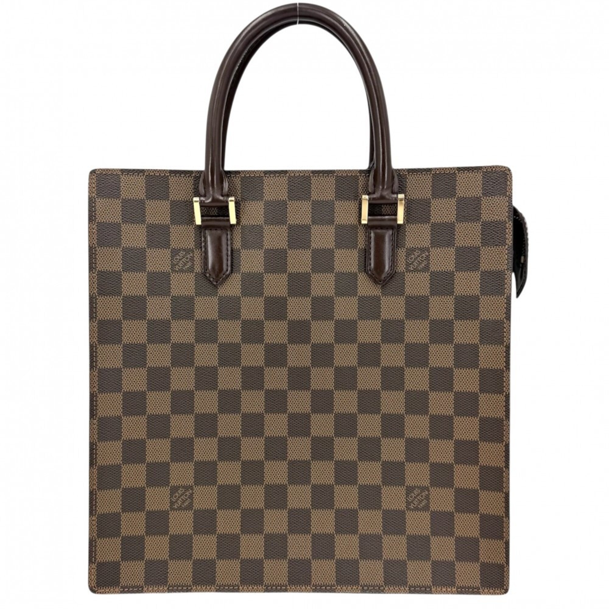 Louis Vuitton Brown Damier Canvas Handbag Tote Bag (Pre-Owned)
