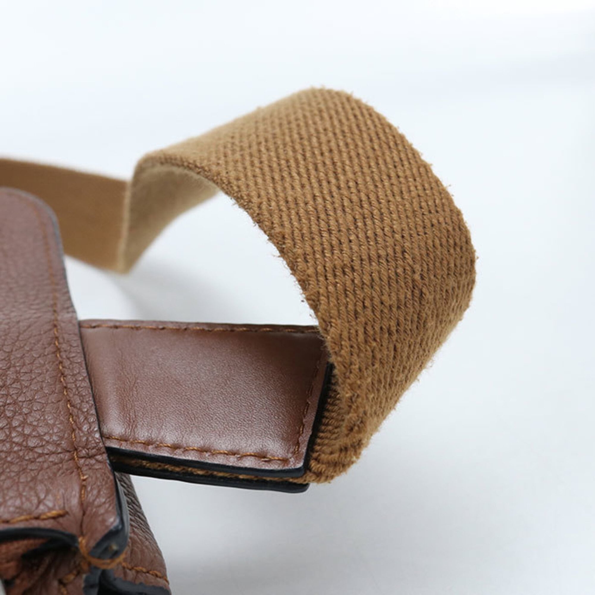 Loewe Brown Leather Sling Bag (Pre-Owned)