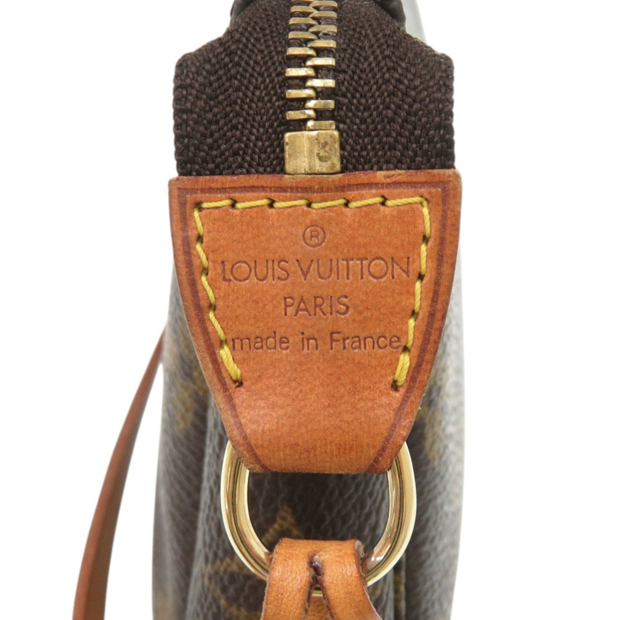 Louis Vuitton Brown Monogram Pochette Pouch (Pre-Owned)