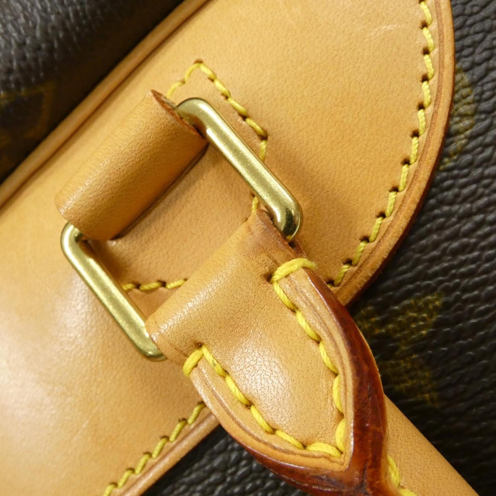 Louis Vuitton Brown Coated Canvas Handbag (Pre-Owned)