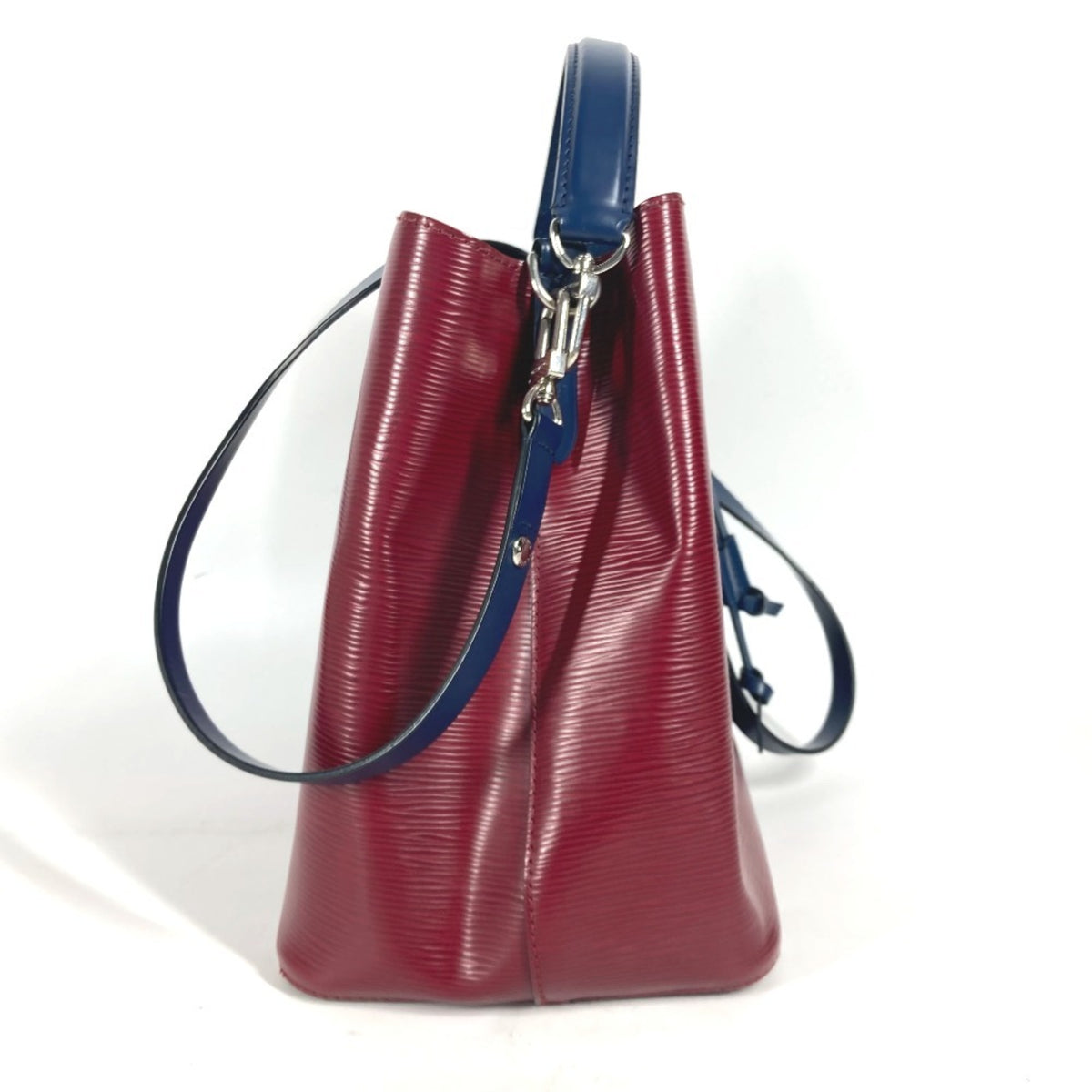 Louis Vuitton Blue Wine Epi Leather Handbag Shoulder Bag (Pre-Owned)