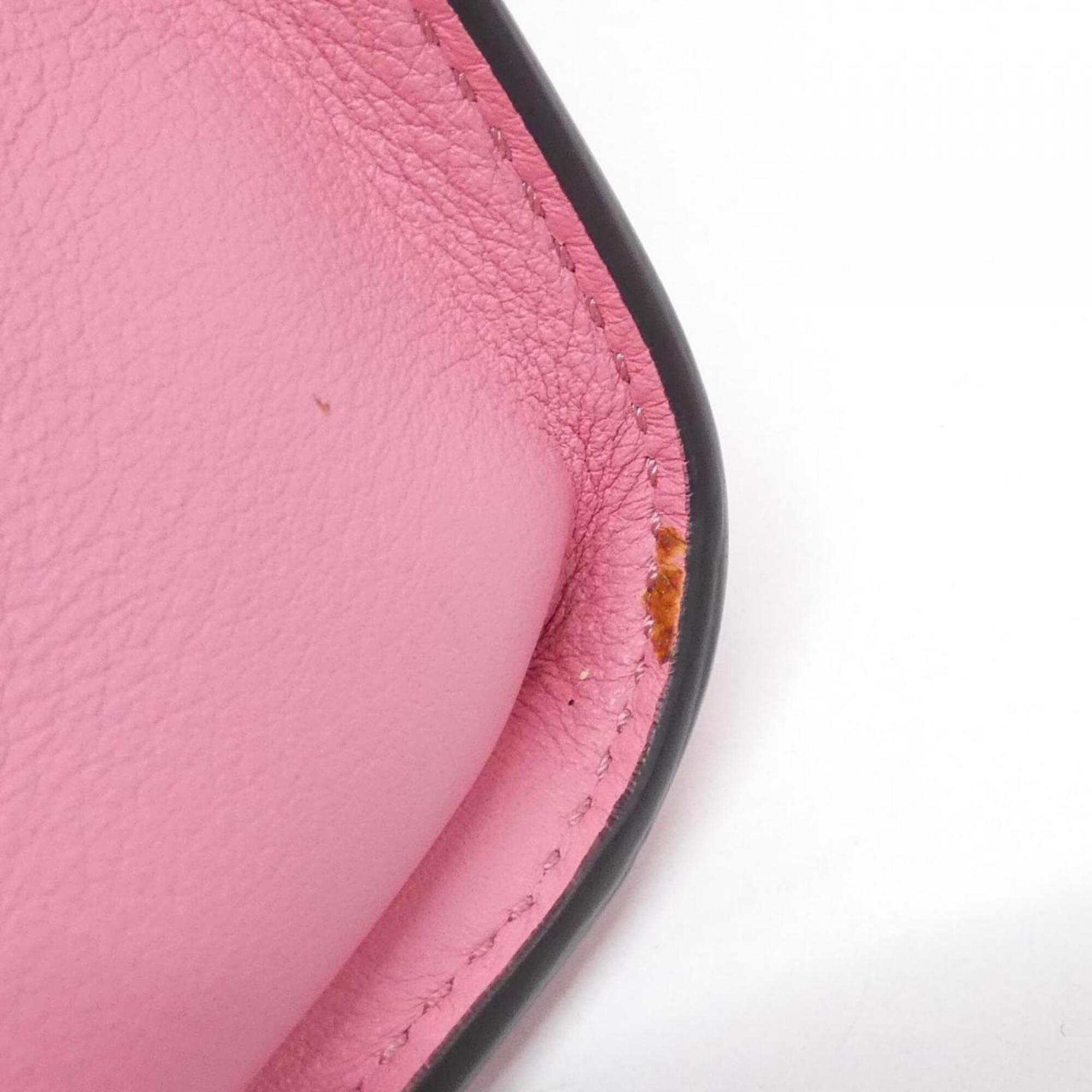 Fendi Pink Leather Handbag (Pre-Owned)