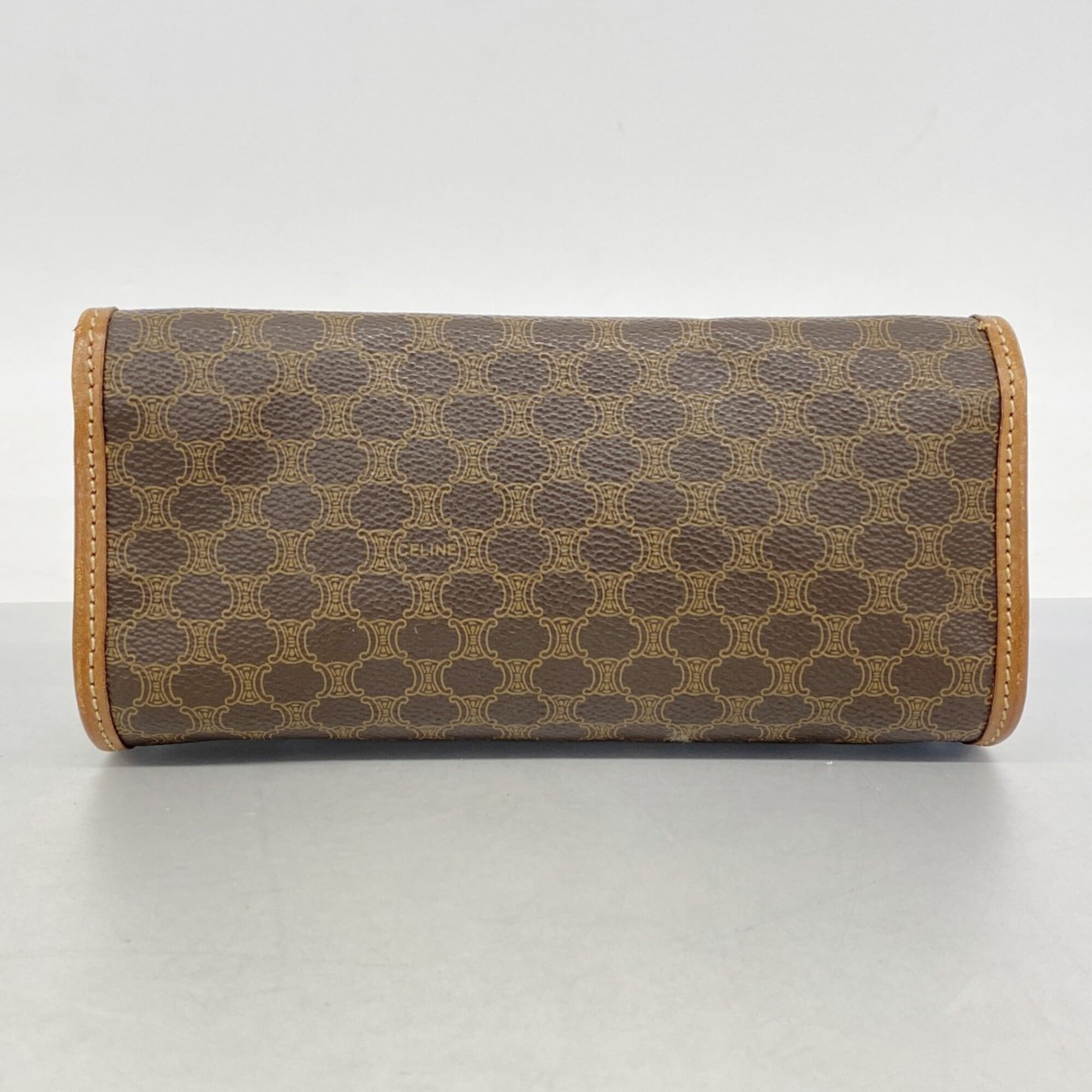 Celine Brown Pvc Pouch (Pre-Owned)