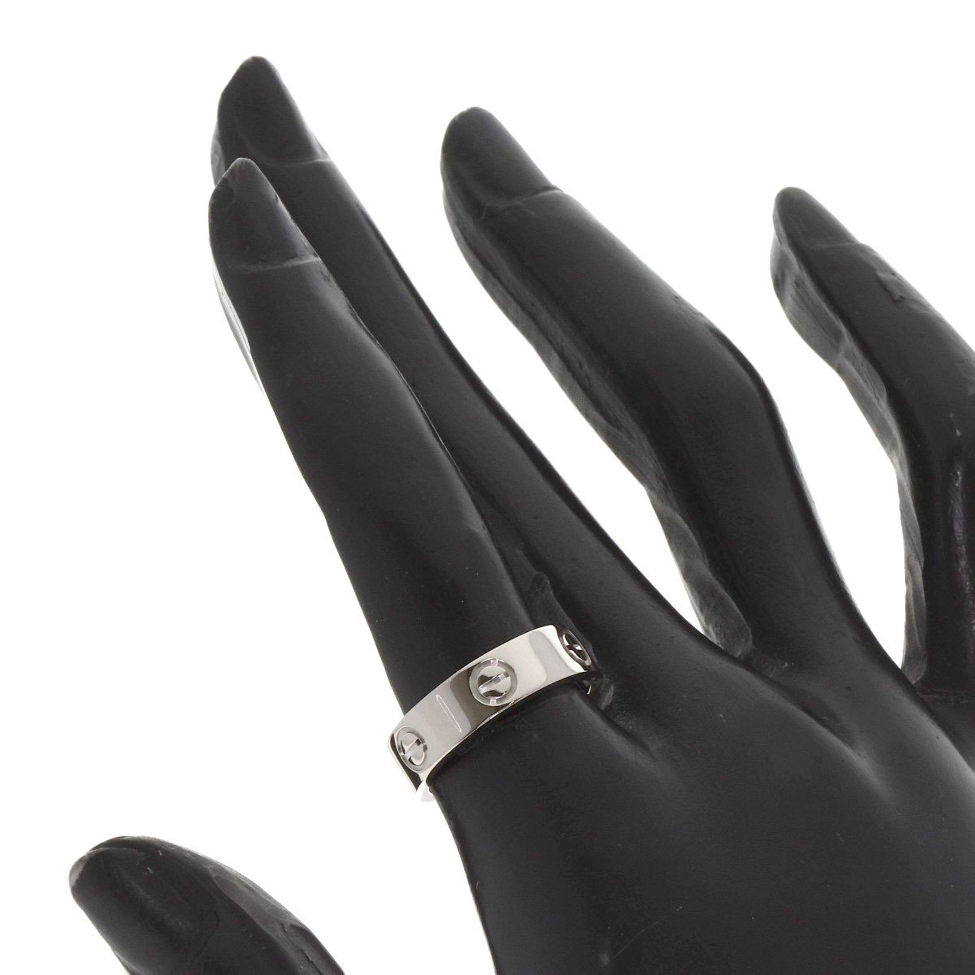 Cartier Love White Gold (18K) Band Ring (Pre-Owned)