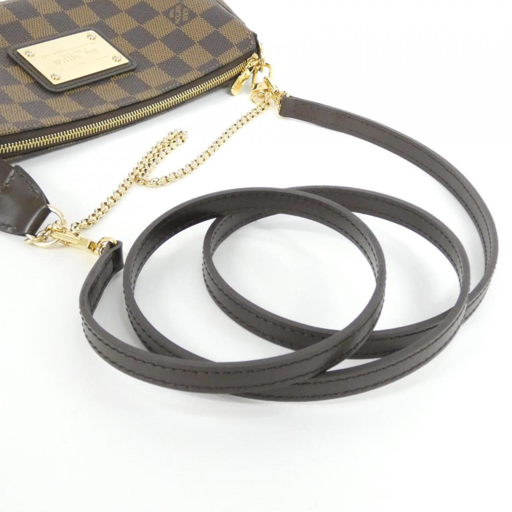 Louis Vuitton Damier Ebene Coated Canvas Shoulder Bag (Pre-Owned)