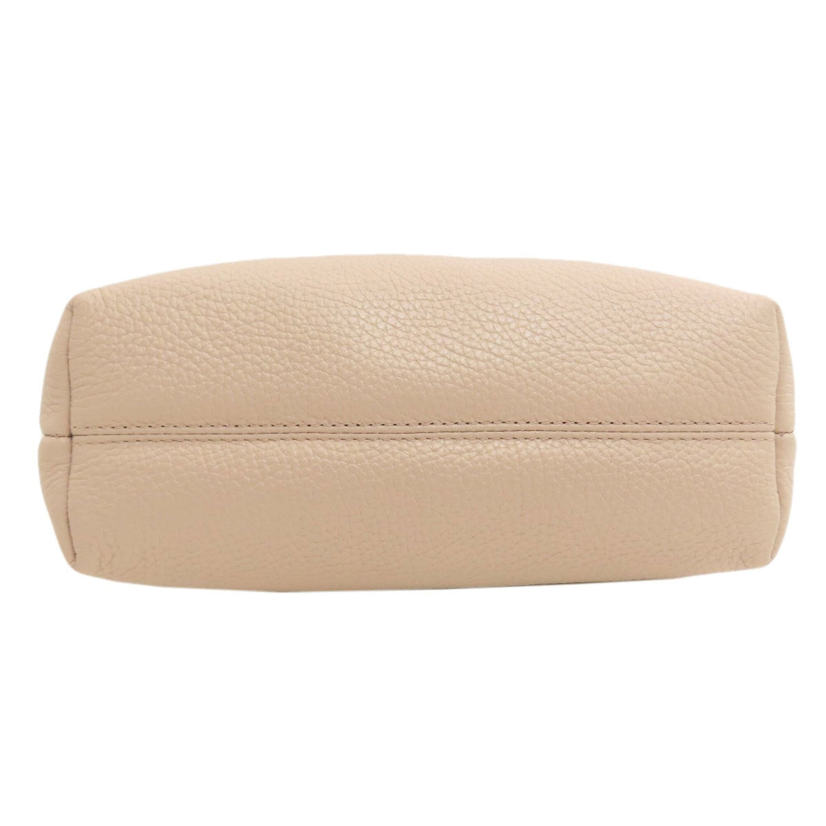 Furla Beige Pink Leather Handbag (Pre-Owned)
