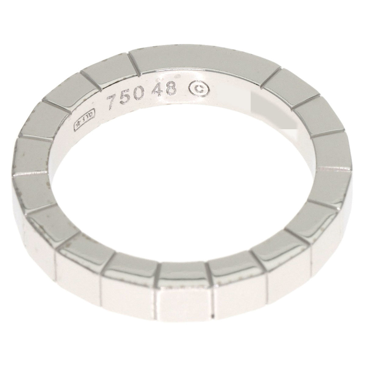 Cartier Lanieres White Gold (18K) Band Ring (Pre-Owned)