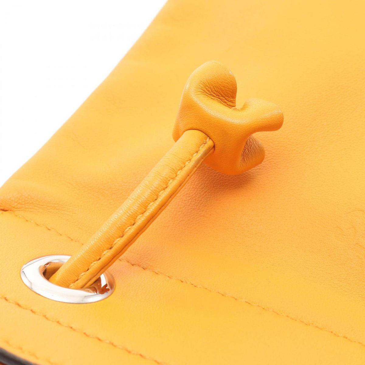 Hermes Orange Swift Leather Handbag Shoulder Bag (Pre-Owned)