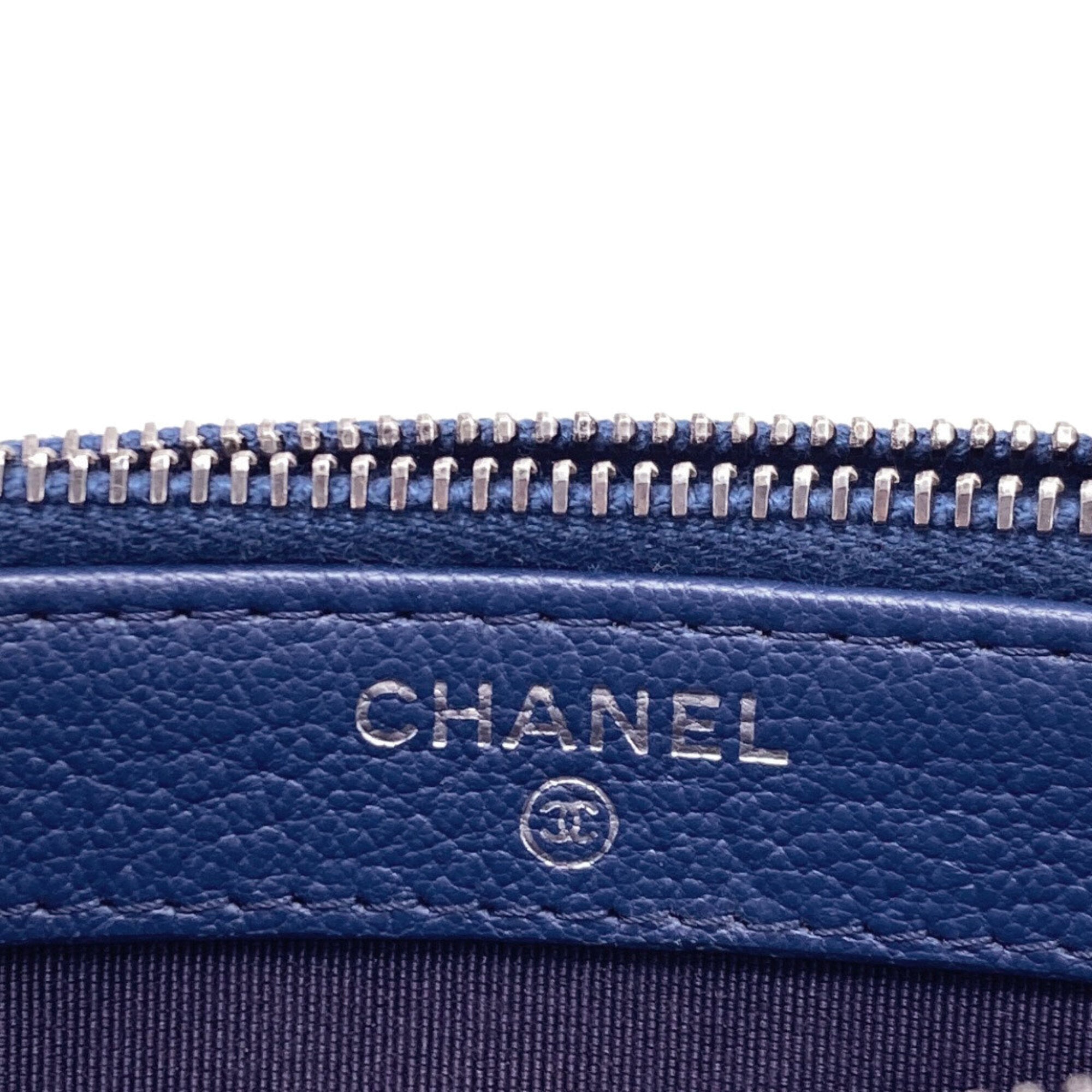Chanel Navy Shoulder Bag (Pre-Owned)