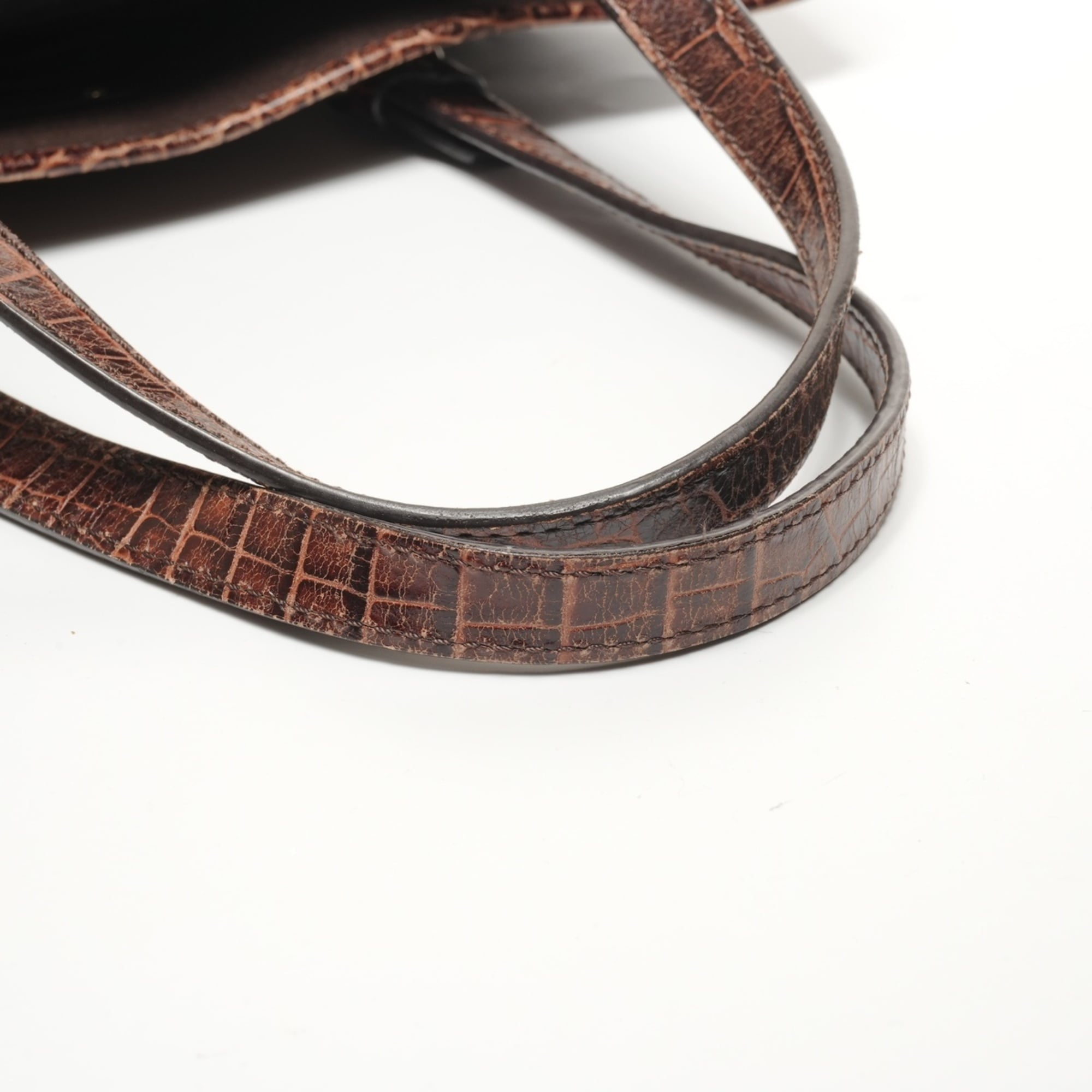Celine Macadam Brown Canvas Tote Bag (Pre-Owned)