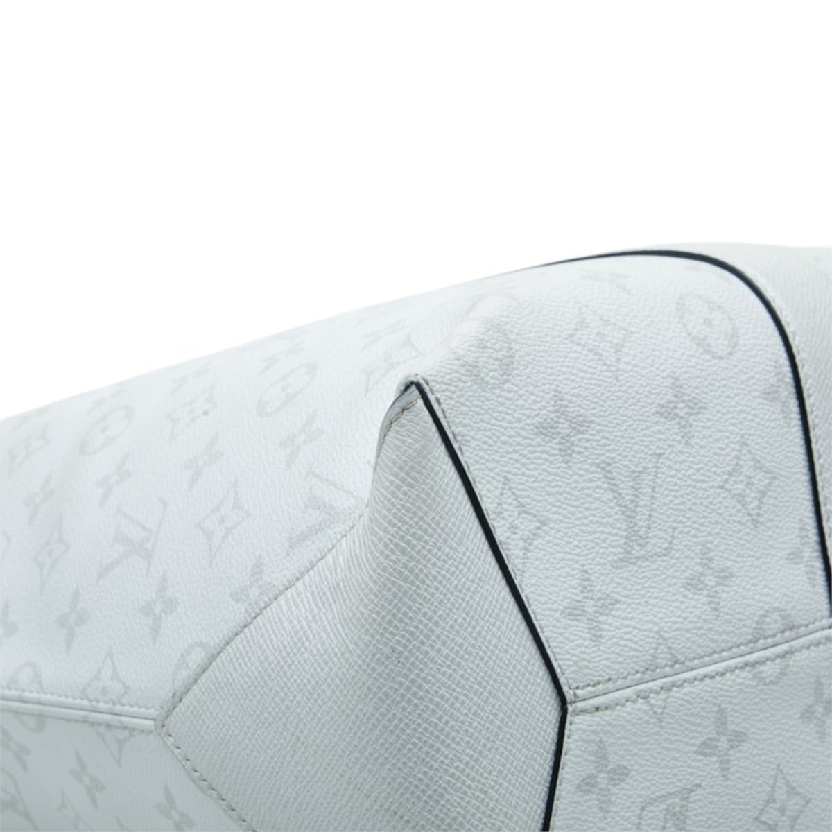 Louis Vuitton Blanc White Pvc Leather Shoulder Bag Tote Bag (Pre-Owned)