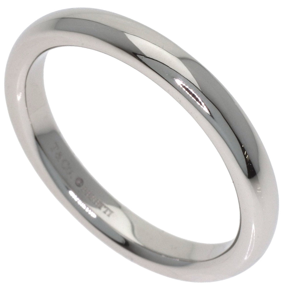 Tiffany Platinum 950 Band Ring (Pre-Owned)