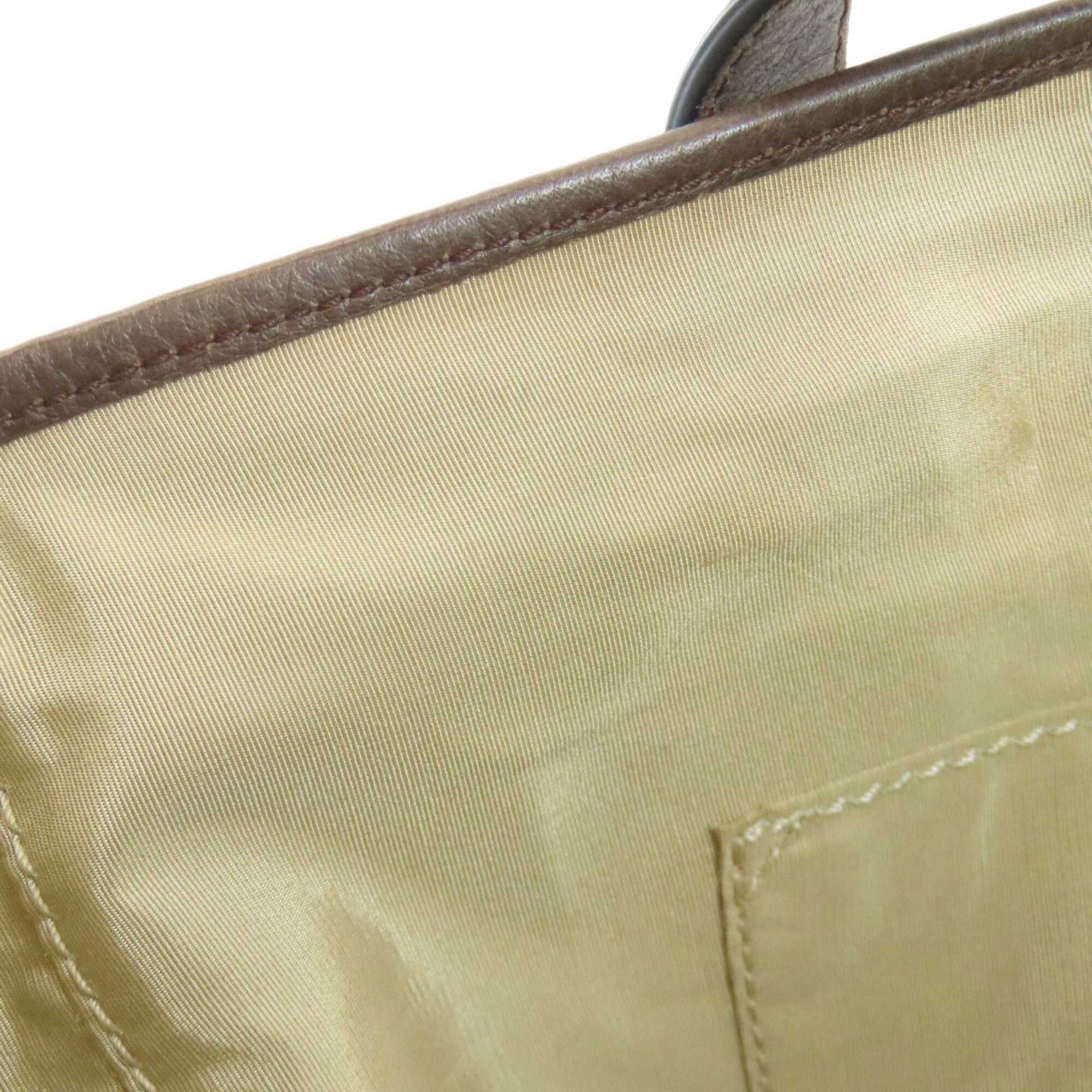 Loewe Brown Leather Tote Bag (Pre-Owned)