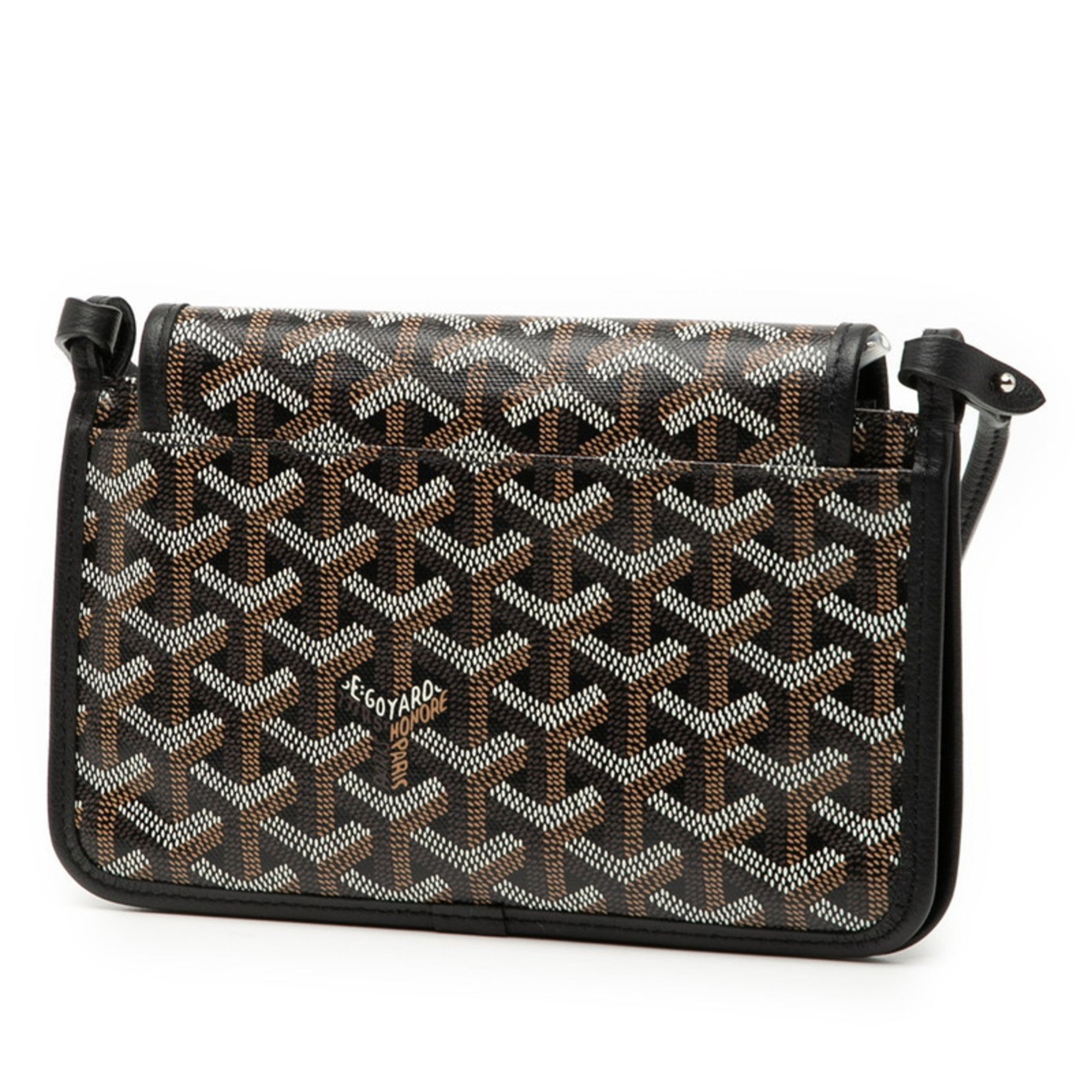 Goyard Black Multi-Color Pvc Leather Shoulder Bag (Pre-Owned)