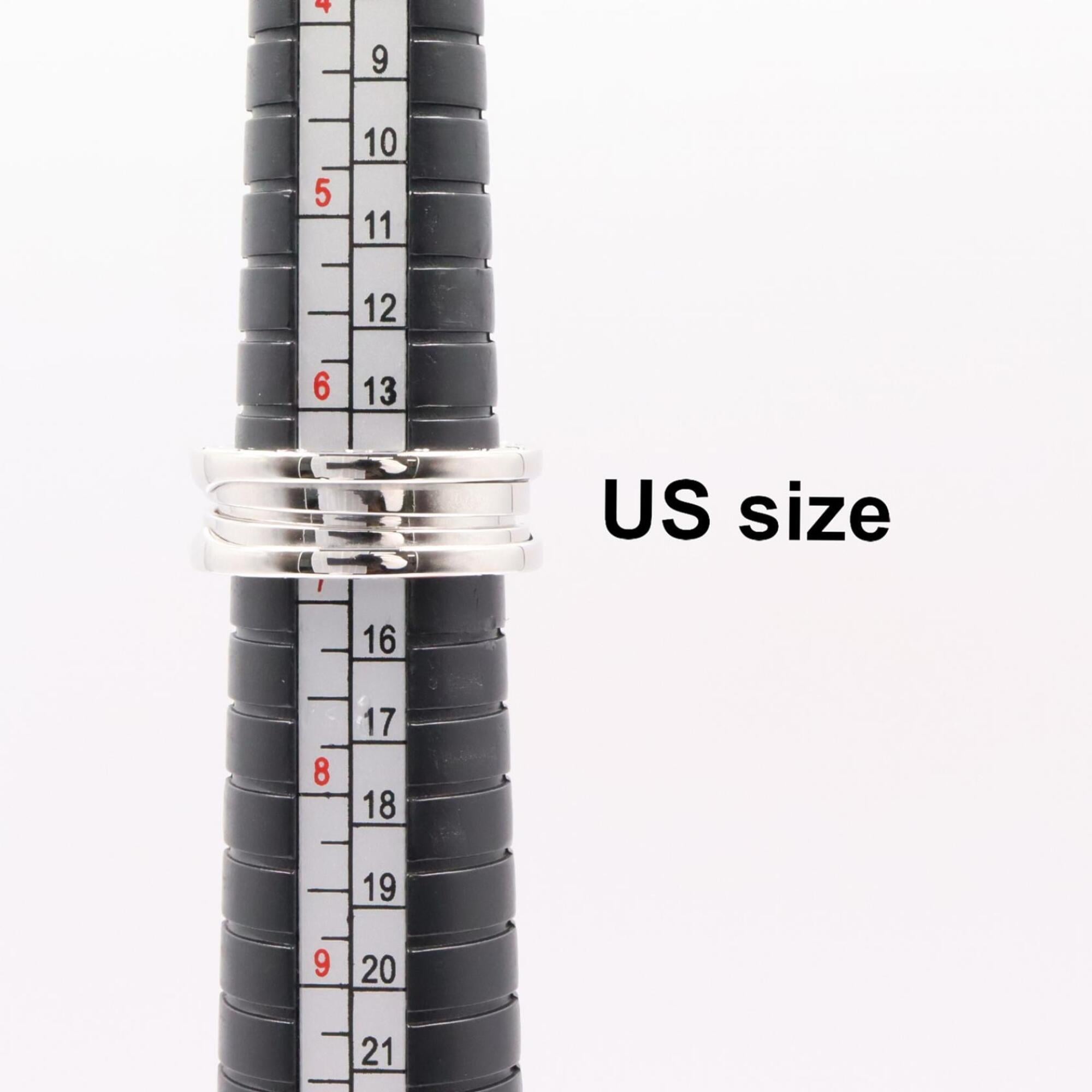 Bvlgari White Gold White Gold (18K) Band Ring (Pre-Owned)