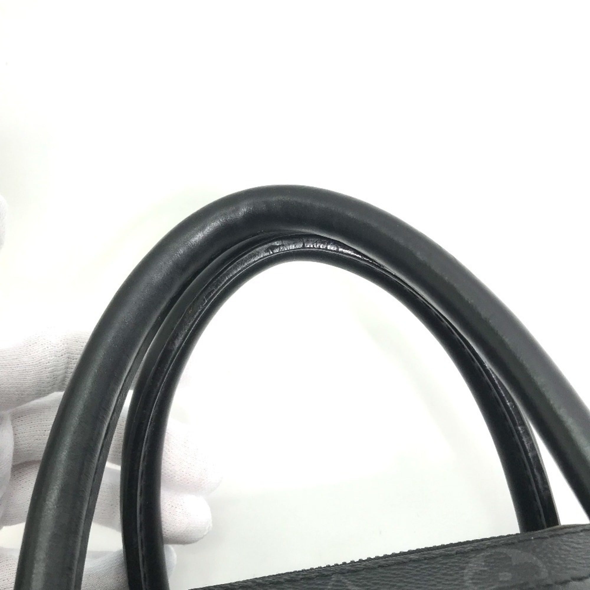 Louis Vuitton Monogram Eclipse Black Monogram Eclipse Briefcase Handbag Shoulder Bag (Pre-Owned)