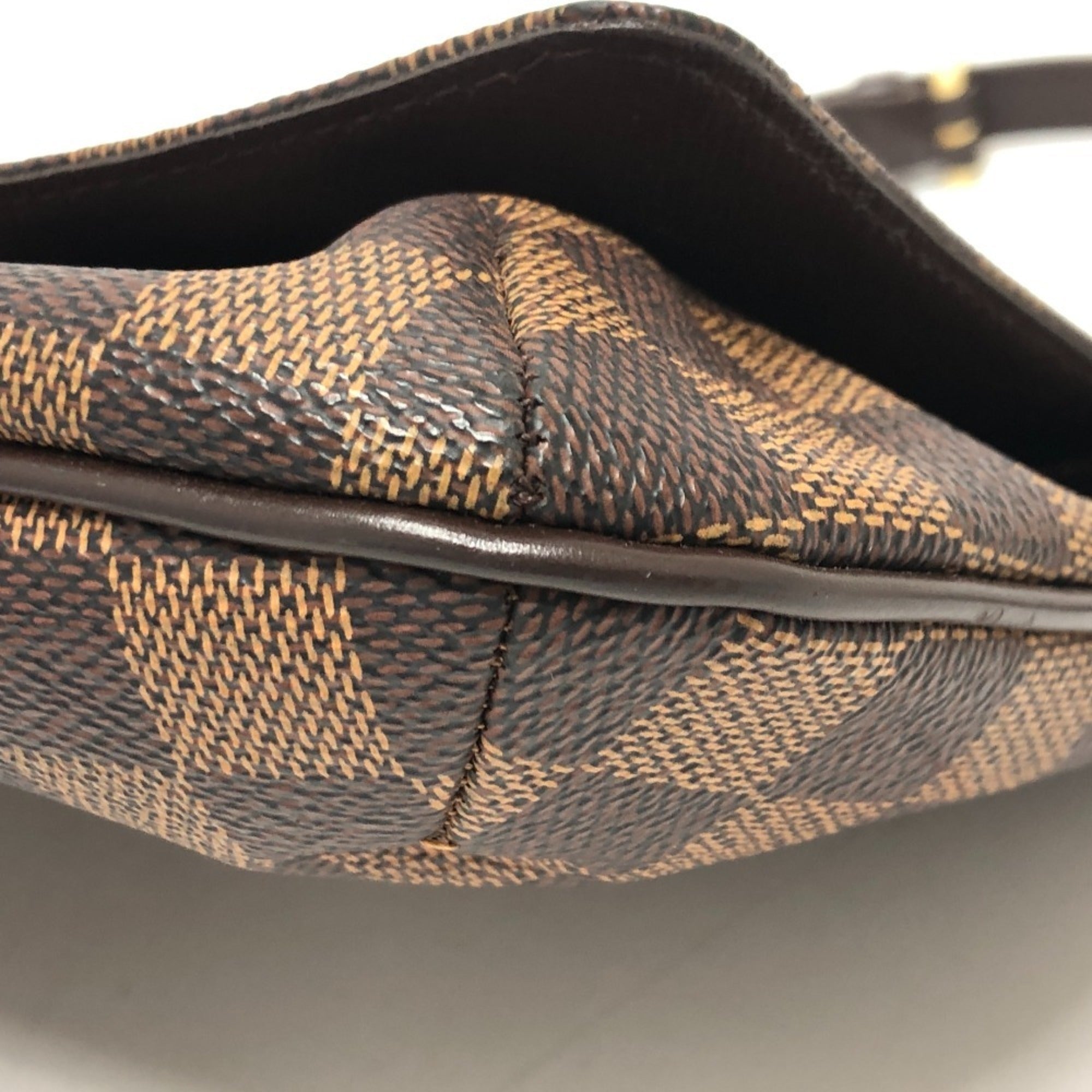 Louis Vuitton Ebene Damier Canvas Handbag Shoulder Bag (Pre-Owned)