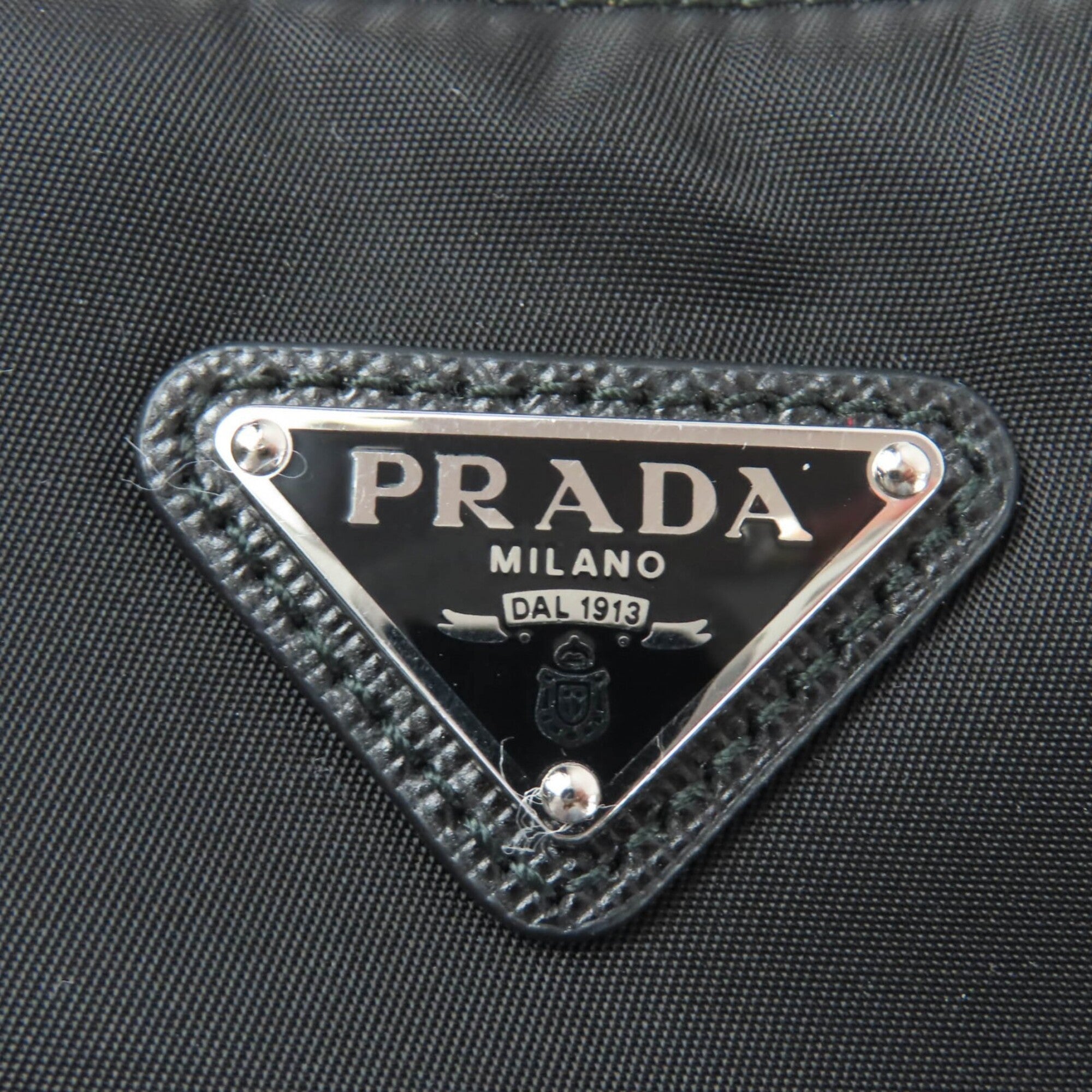 Prada Black Handbag Pouch Shoulder Bag (Pre-Owned)