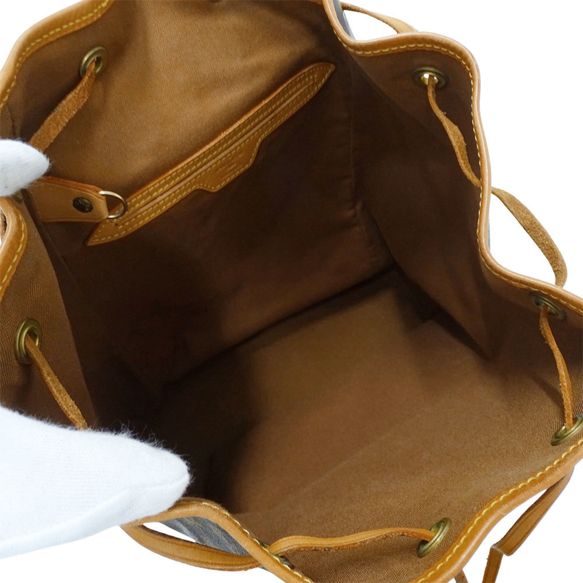 Louis Vuitton Brown Monogram Canvas Backpack (Pre-Owned)