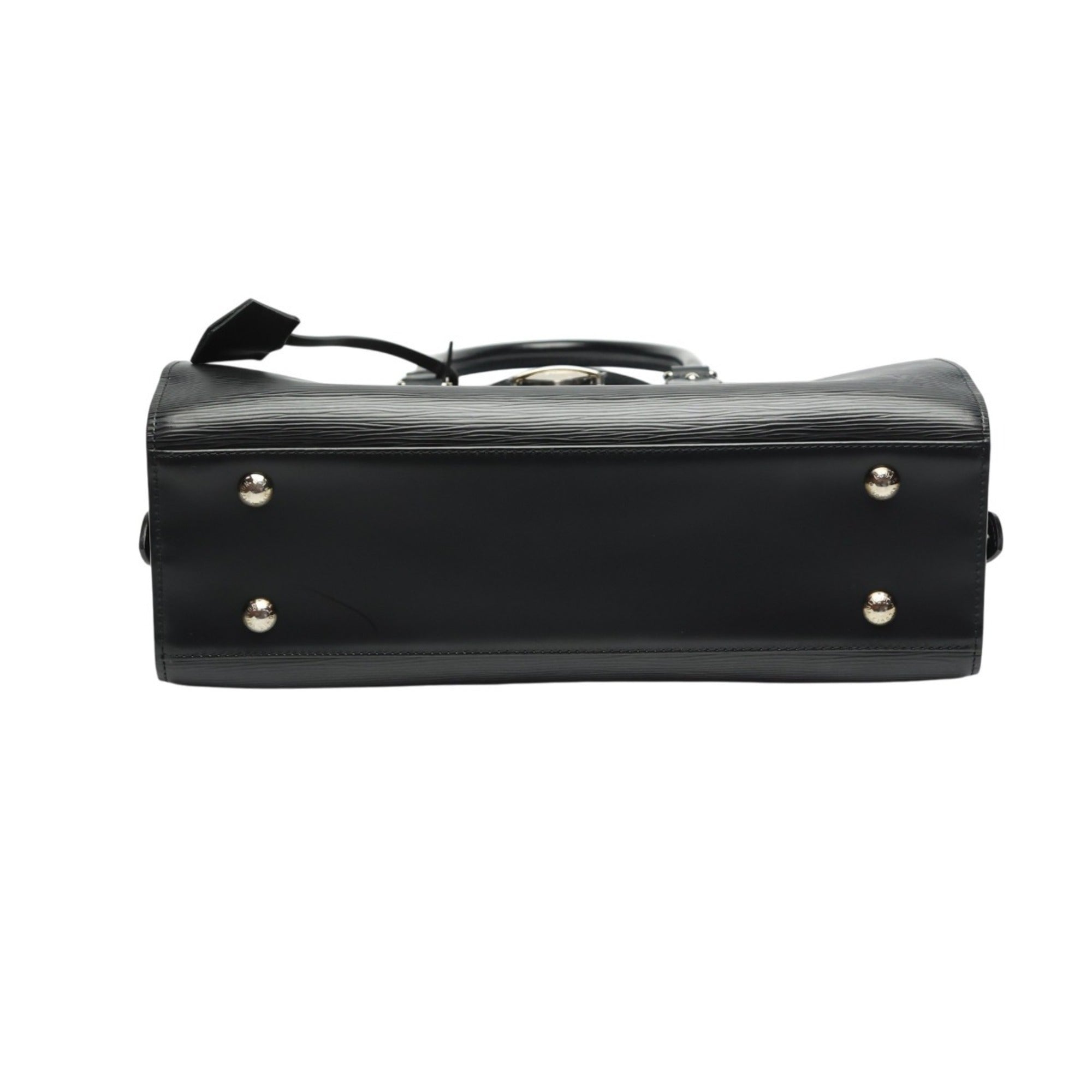 Louis Vuitton Black Noir Epi Leather Handbag (Pre-Owned)