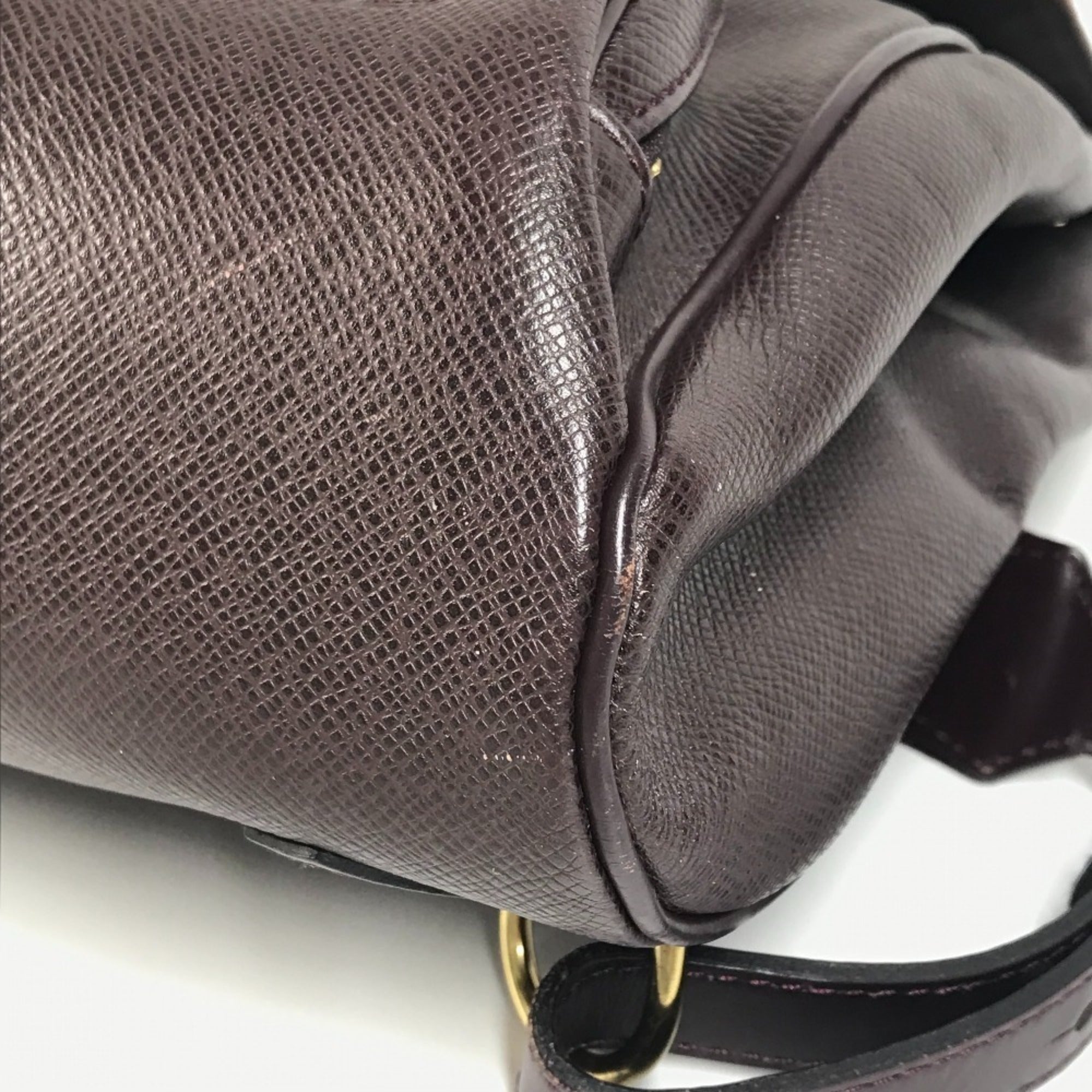 Louis Vuitton Acajou Taiga Leather Backpack (Pre-Owned)