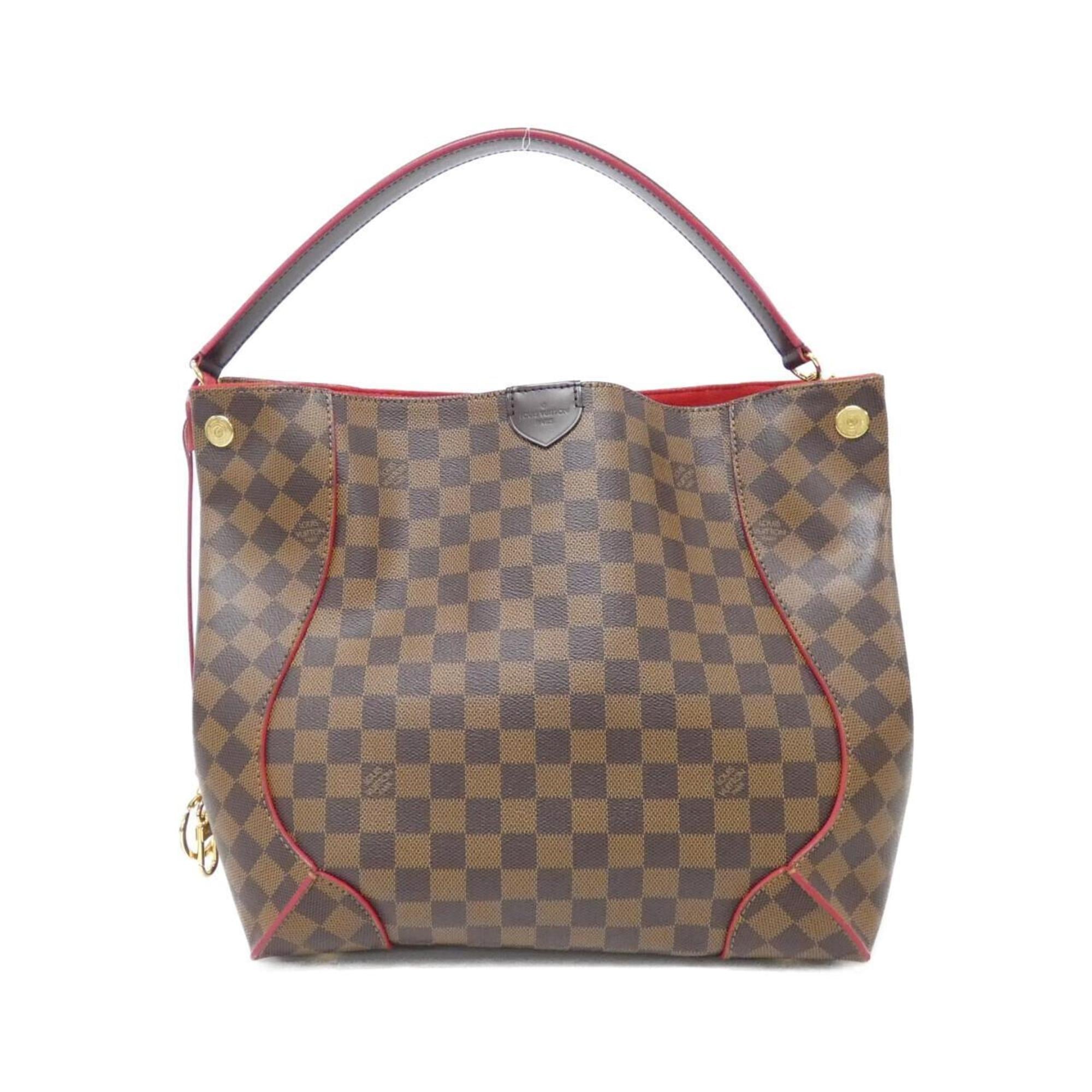 Louis Vuitton Cerise Ebene Coated Canvas Shoulder Bag (Pre-Owned)