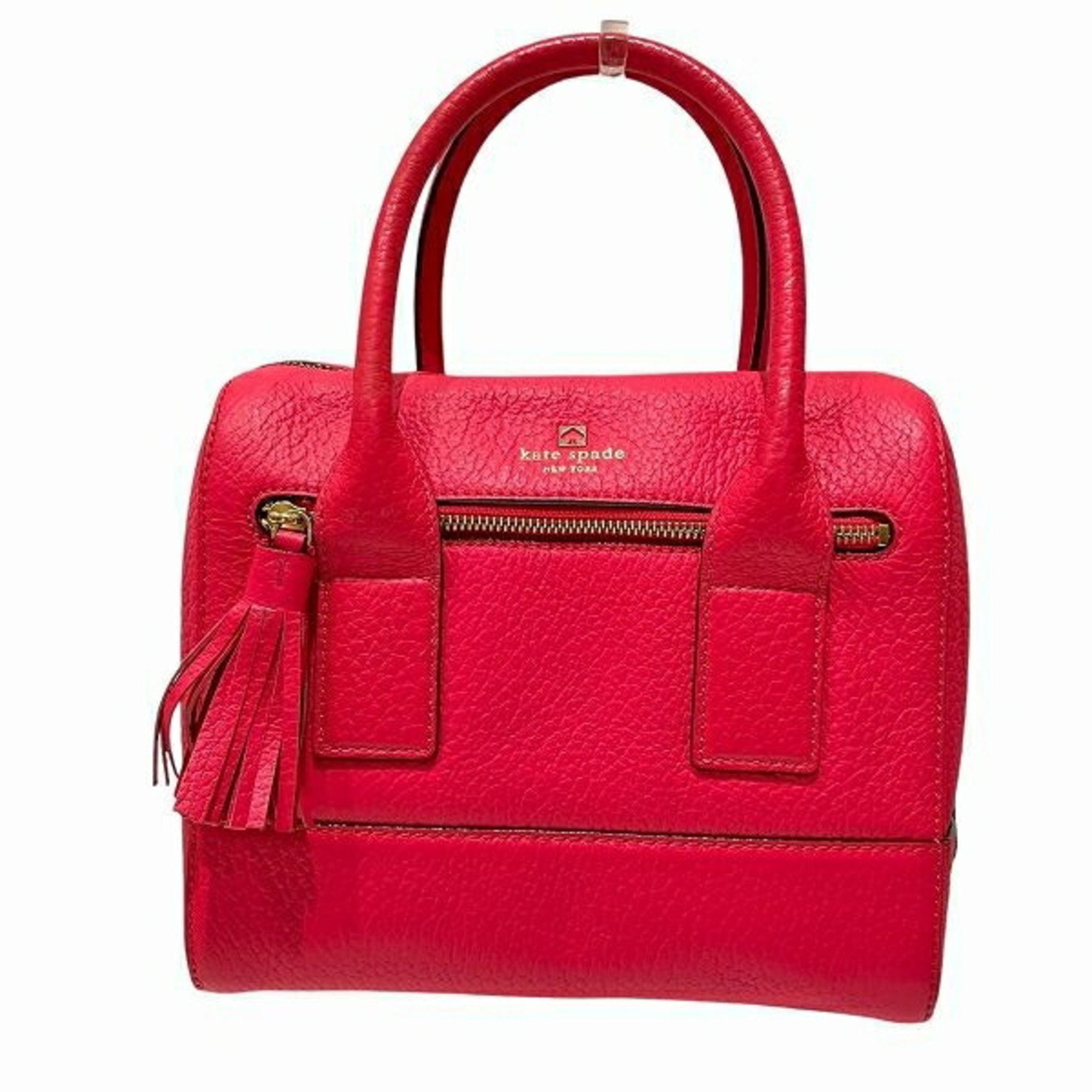 Kate Spade Pink Leather Handbag Shoulder Bag (Pre-Owned)