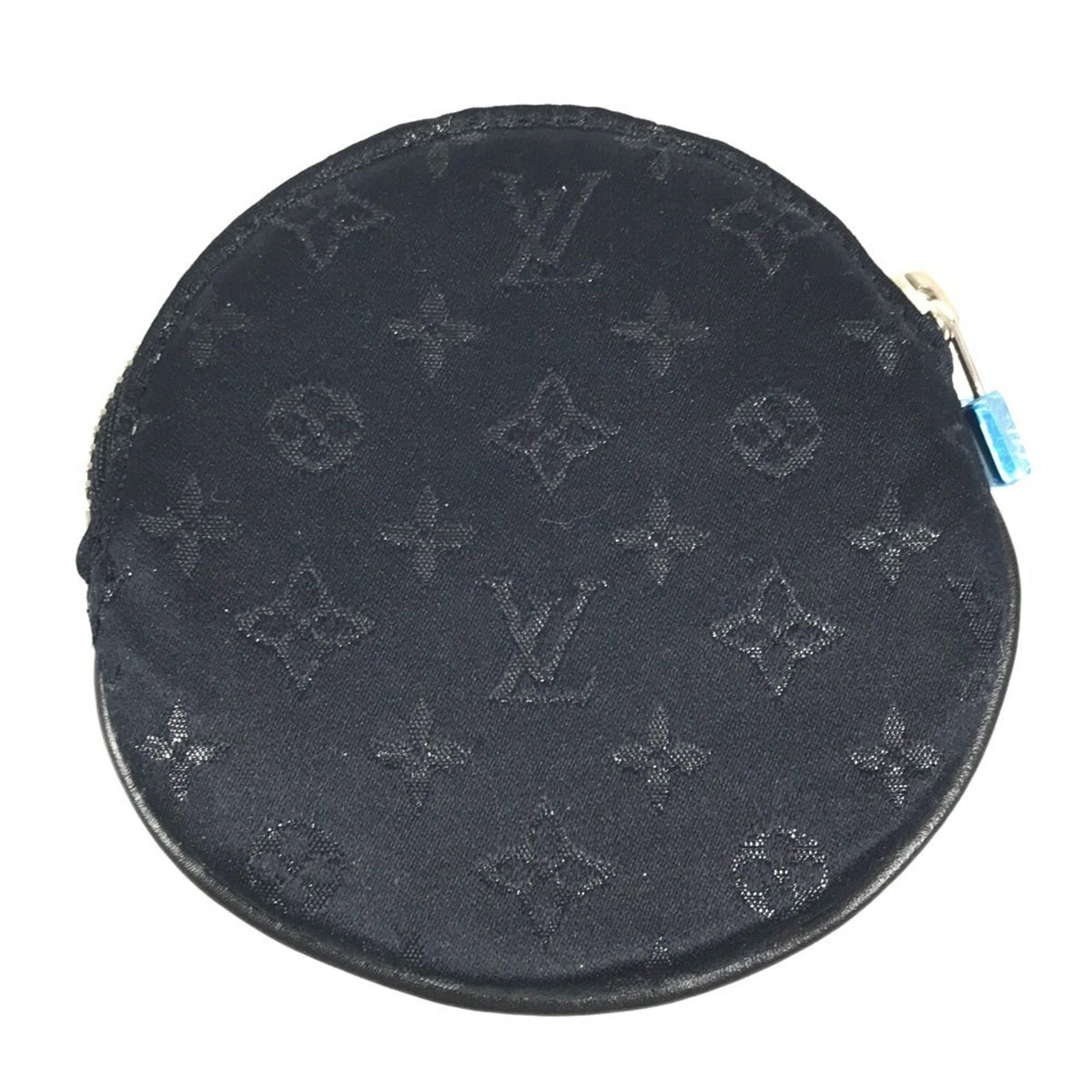 Louis Vuitton Black Monogram Monogram Satin Coin Purse/Coin Case (Pre-Owned)