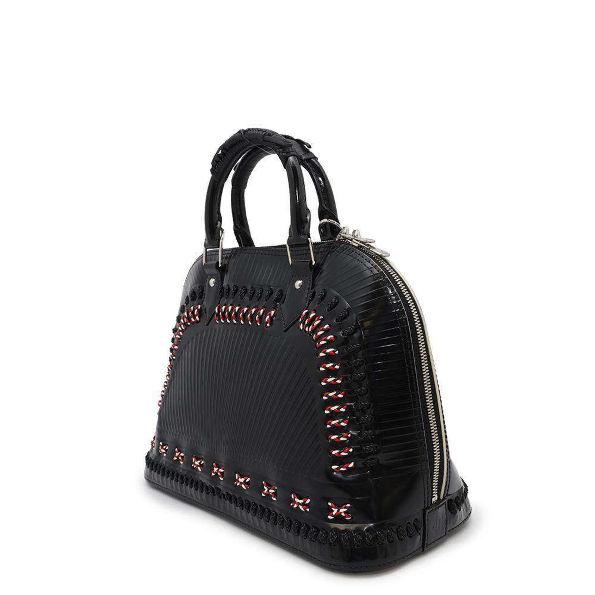 Louis Vuitton Black Noir Patent Leather Handbag (Pre-Owned)