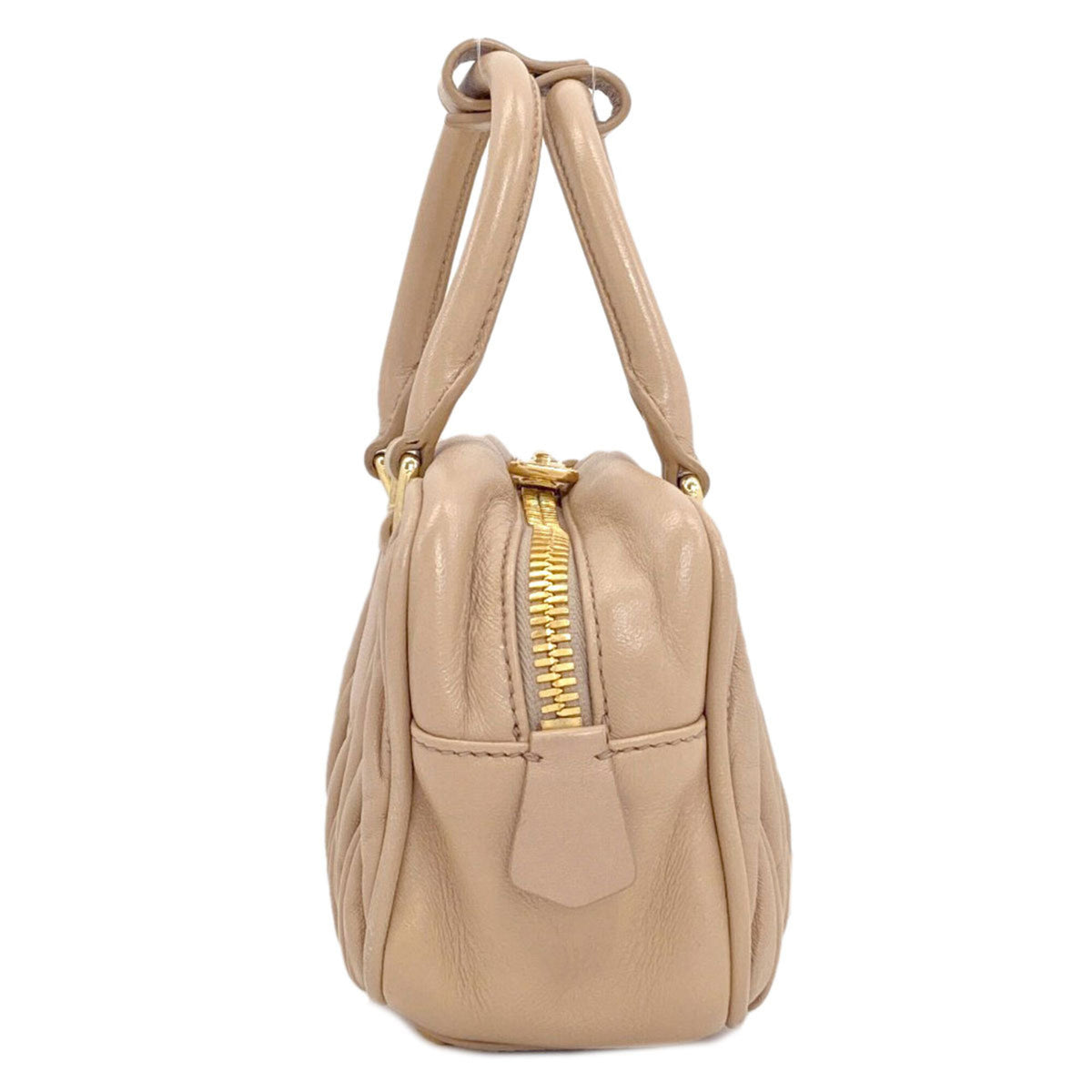 Miu Miu Brown Leather Handbag (Pre-Owned)