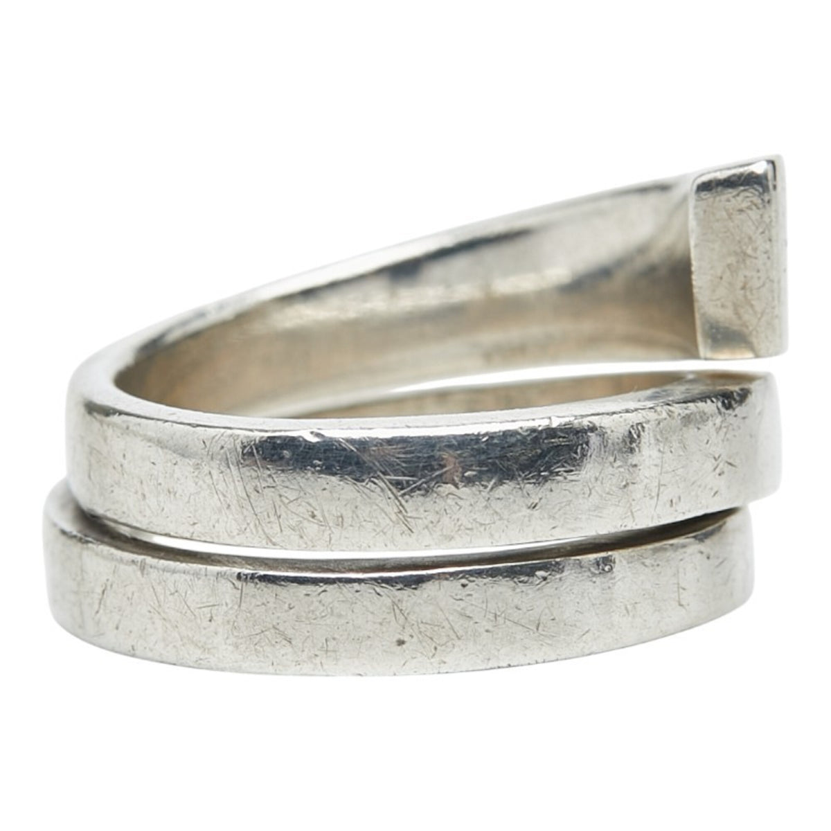 Gucci Silver Silver 925 Band Ring (Pre-Owned)