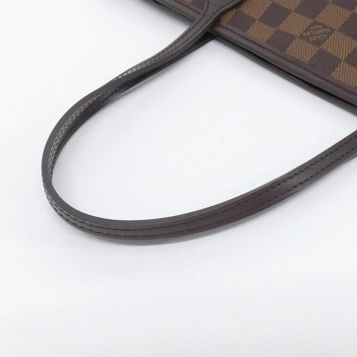 Louis Vuitton Ebene Coated Canvas Handbag Pouch (Pre-Owned)