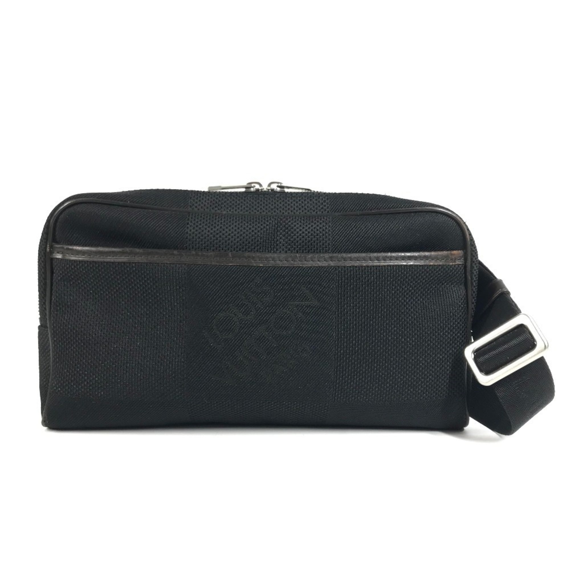 Louis Vuitton Black Galle Damier Geant Shoulder Bag Sling Bag (Pre-Owned)