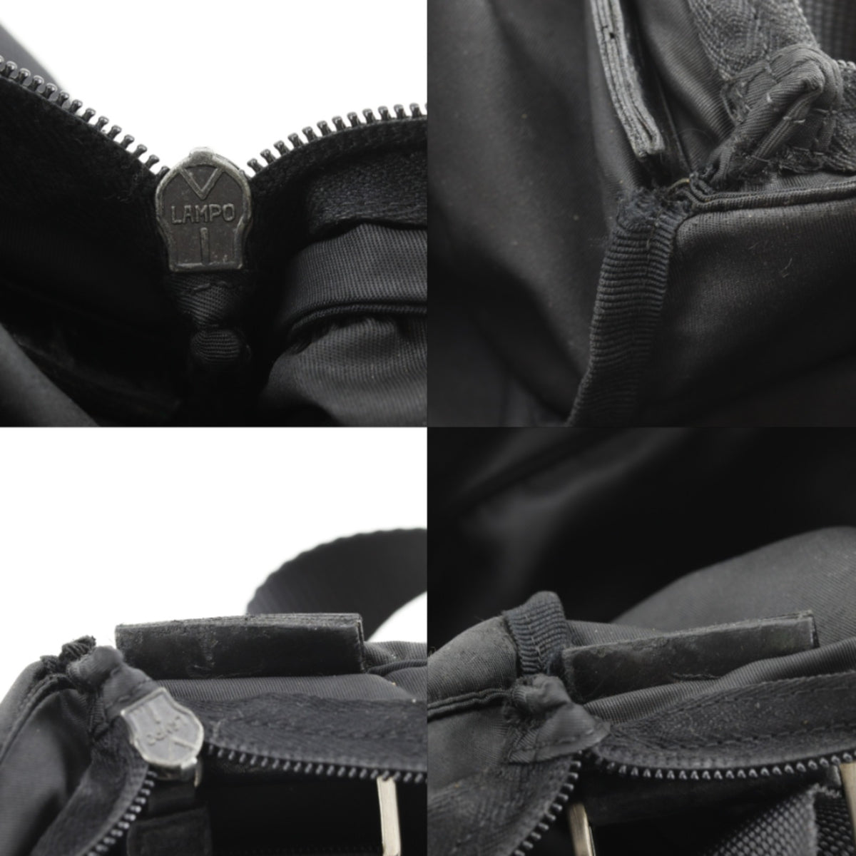 Prada Black Nylon Shoulder Bag (Pre-Owned)