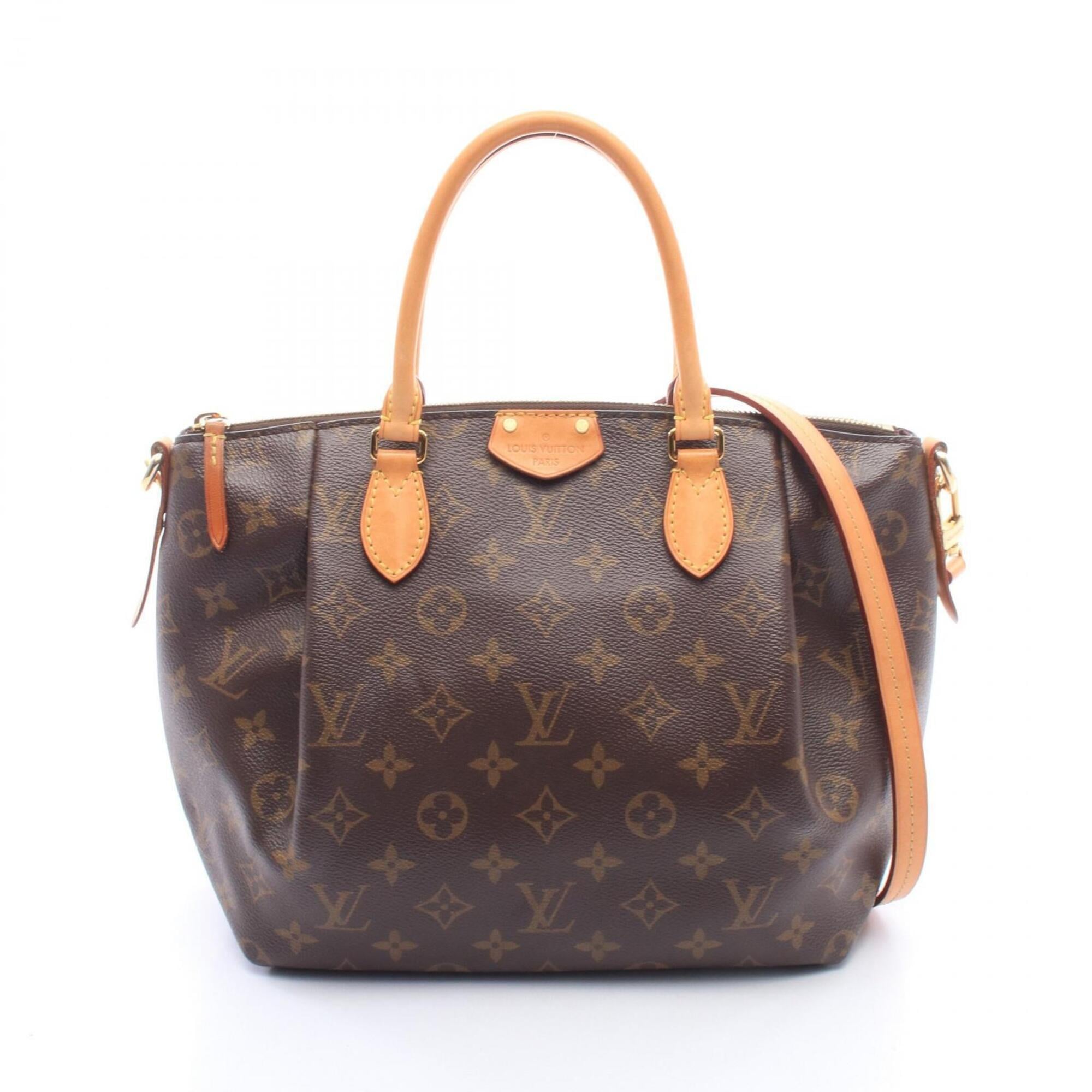 Louis Vuitton Brown Pvc Leather Handbag (Pre-Owned)