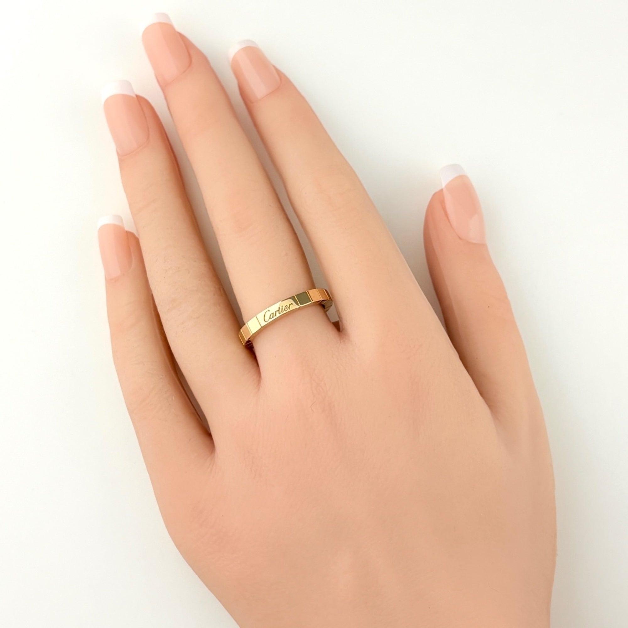 Cartier Lanieres Yellow Band Ring (Pre-Owned)