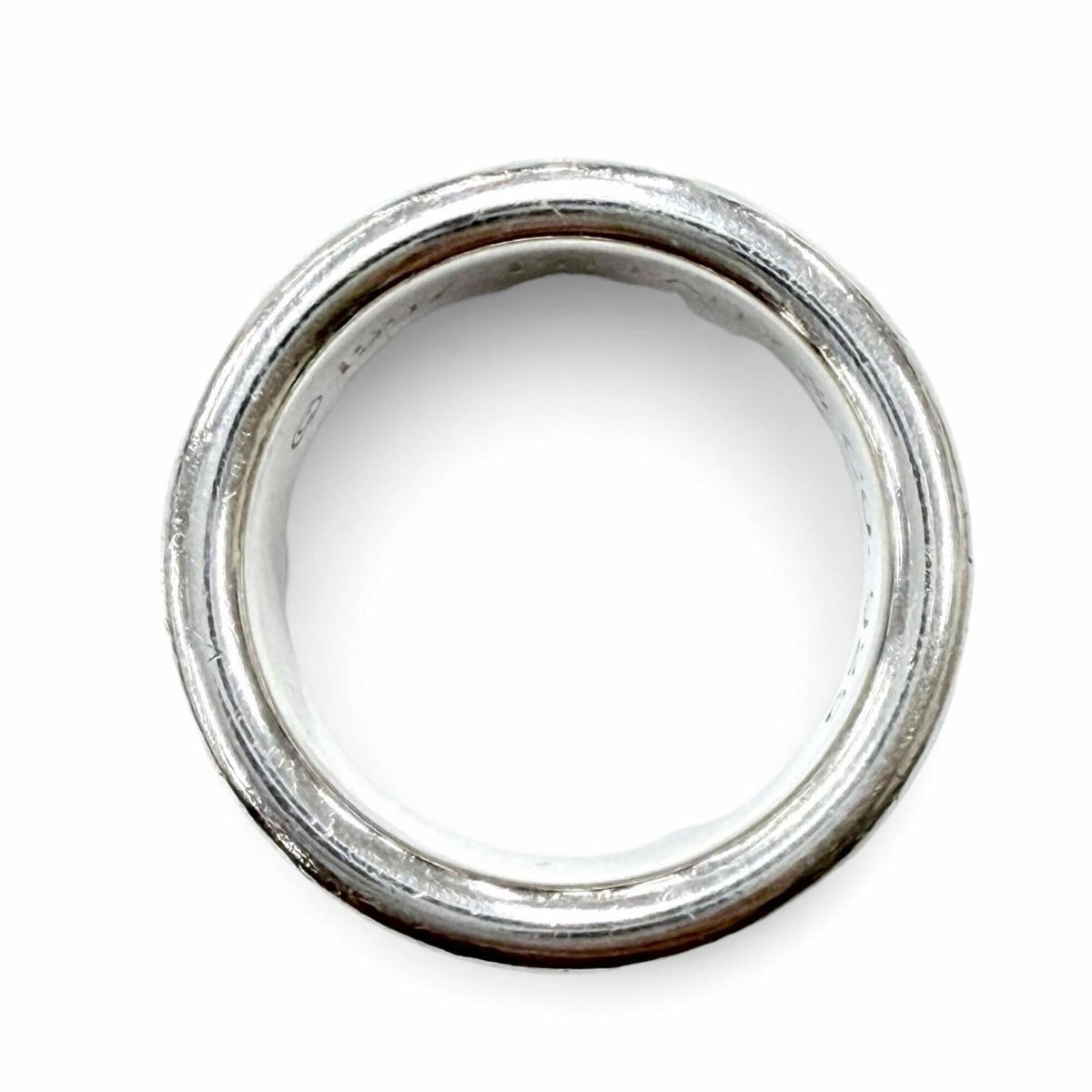 Tiffany Silver Silver 925 Band Ring (Pre-Owned)