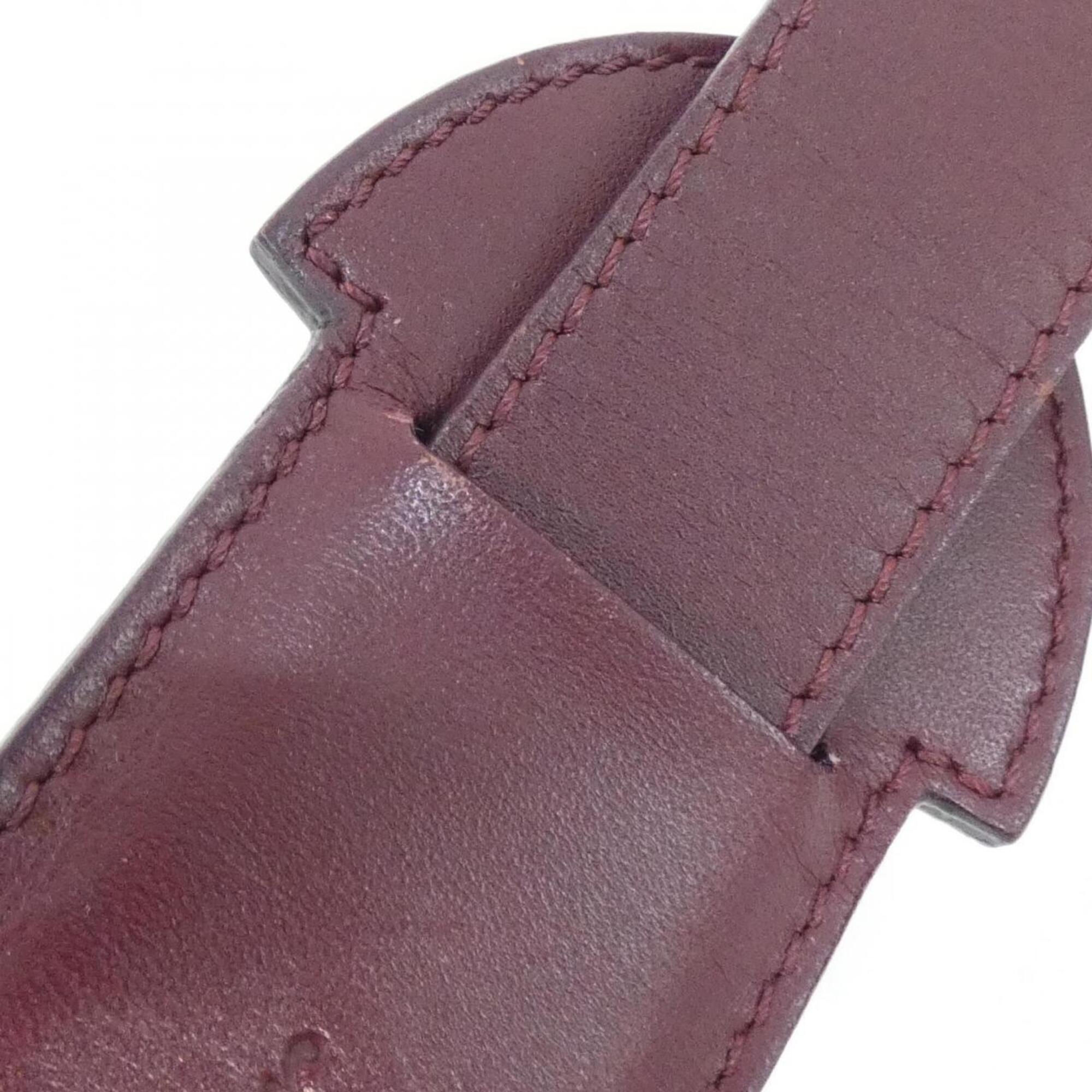 Christian Dior Bordeaux Canvas Shoulder Bag (Pre-Owned)
