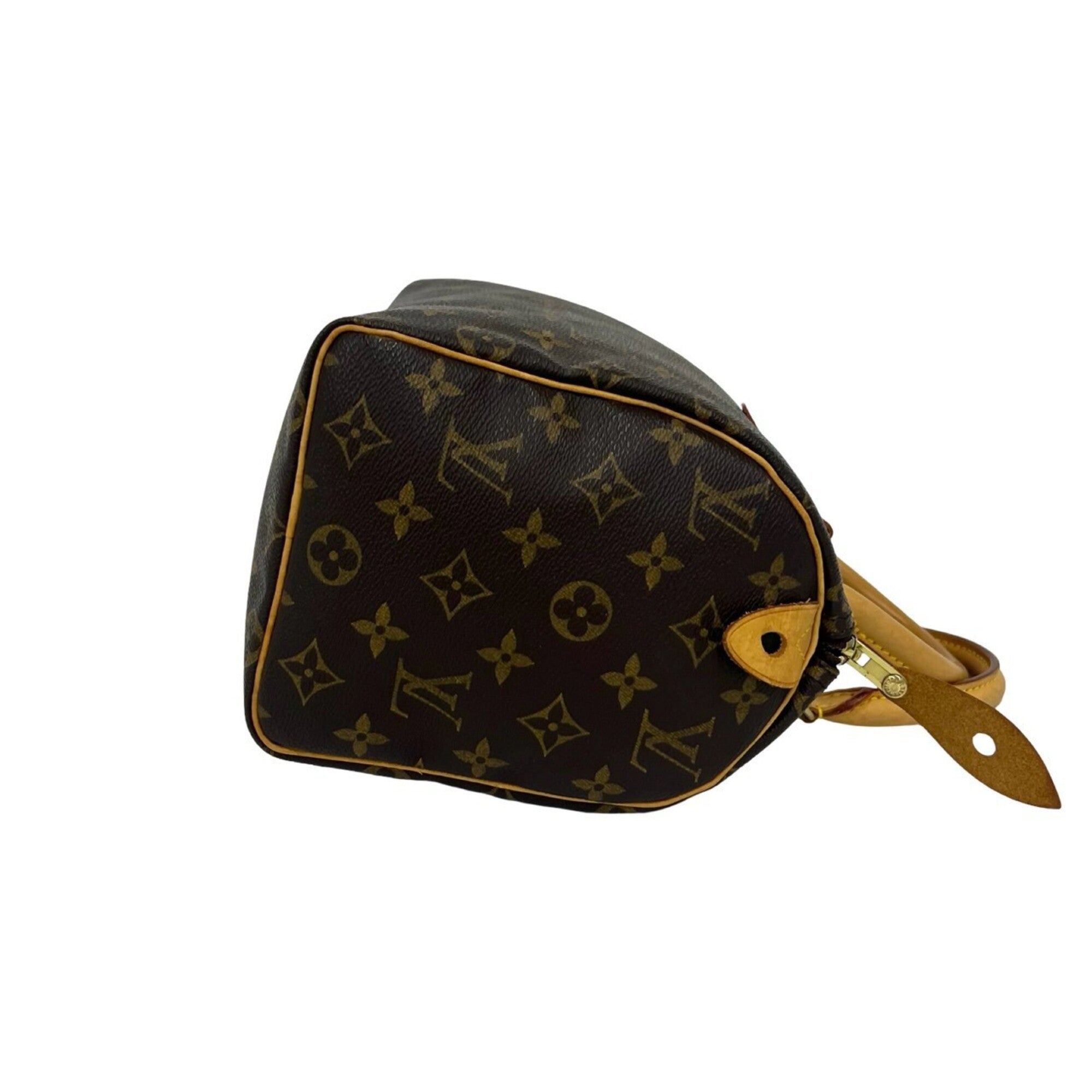 Louis Vuitton Brown Leather Pvc Boston Bag Handbag (Pre-Owned)
