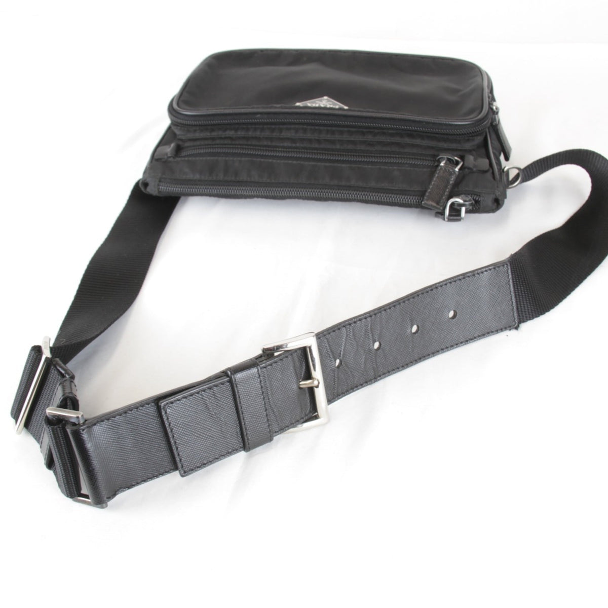 Prada Black Nylon Fanny Pack (Pre-Owned)