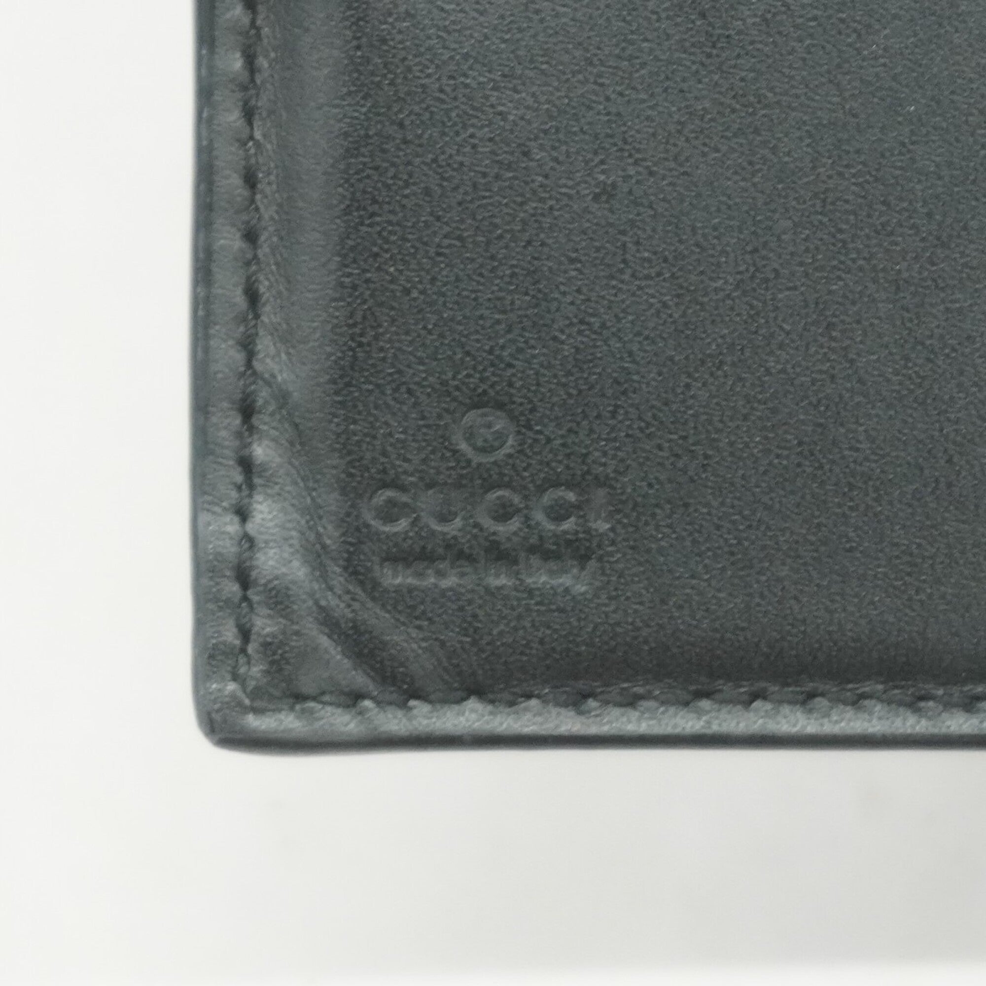 Gucci Black Pvc Wallet (Bi-Fold) (Pre-Owned)