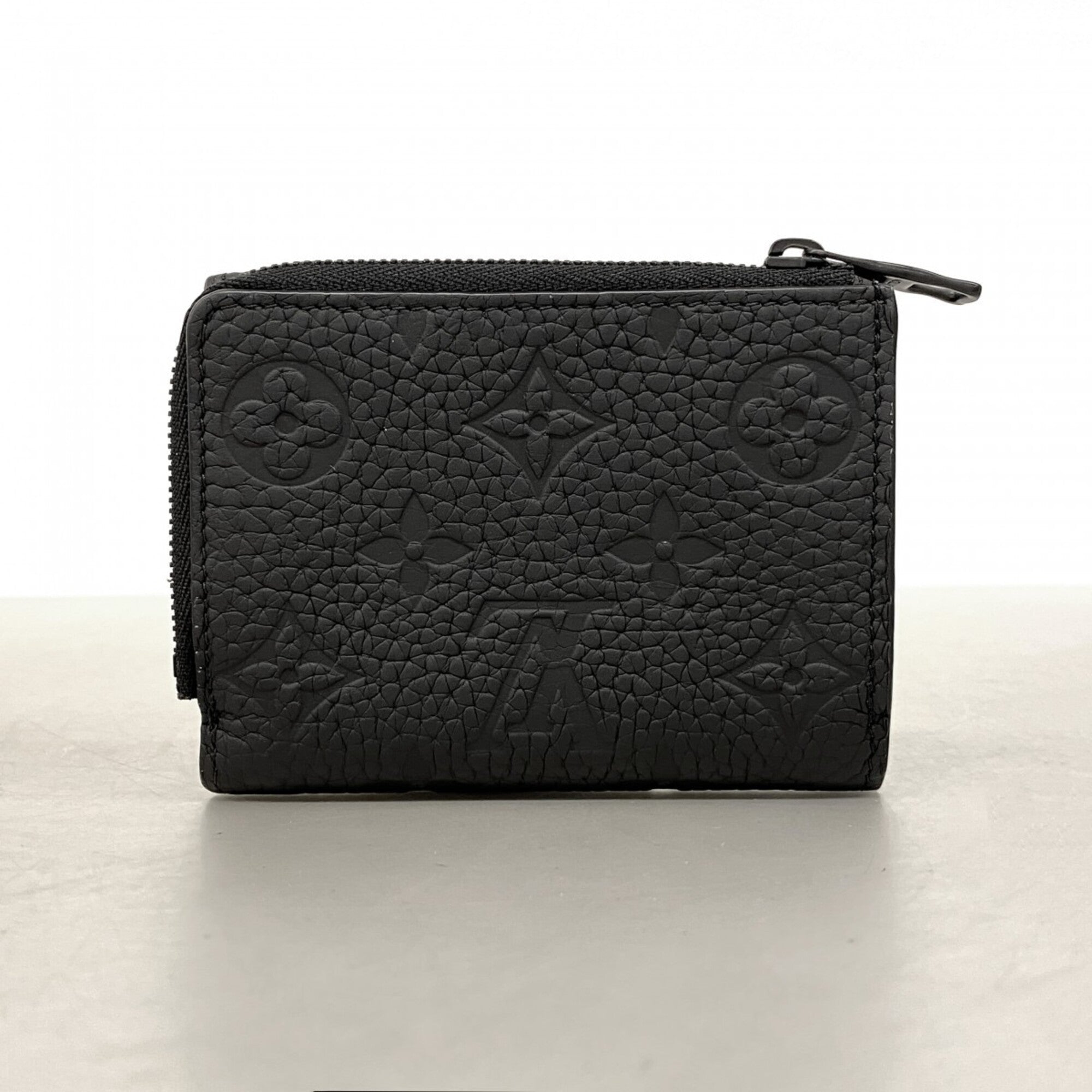 Louis Vuitton Noir Wallet (Tri-Fold) (Pre-Owned)