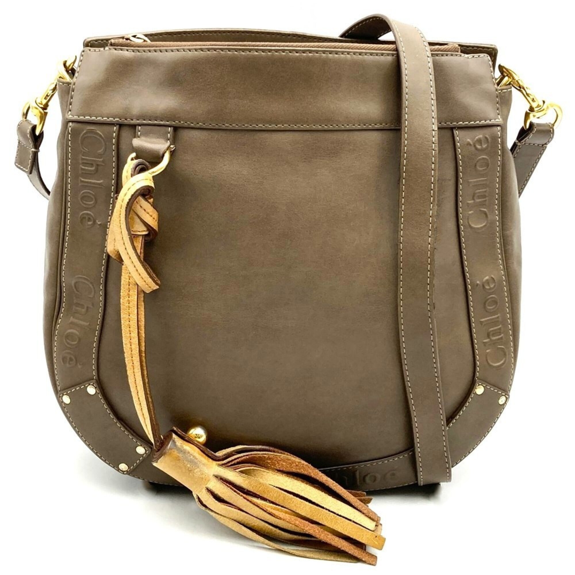 Chloé Brown Leather Shoulder Bag (Pre-Owned)