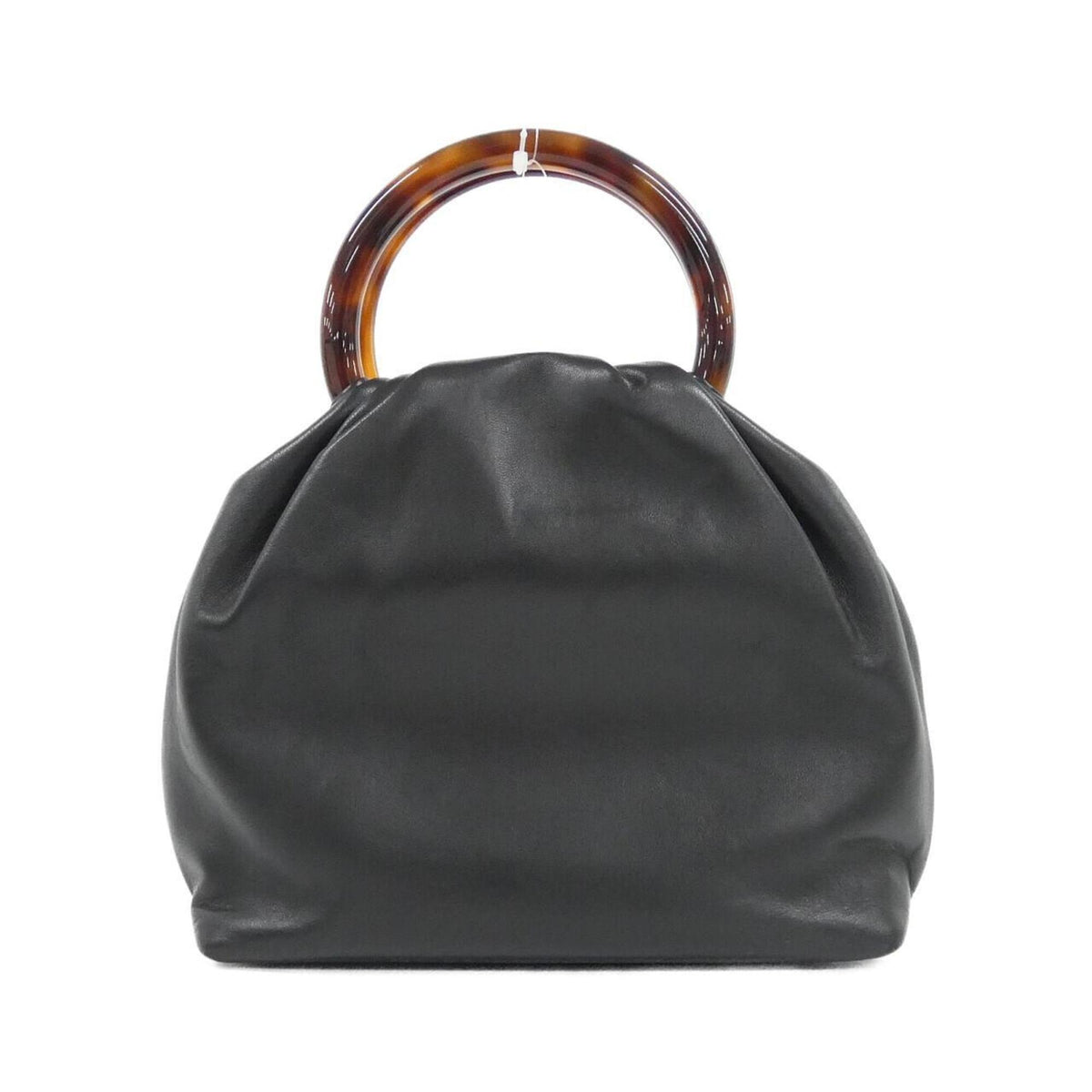 Chanel Black Leather Handbag (Pre-Owned)