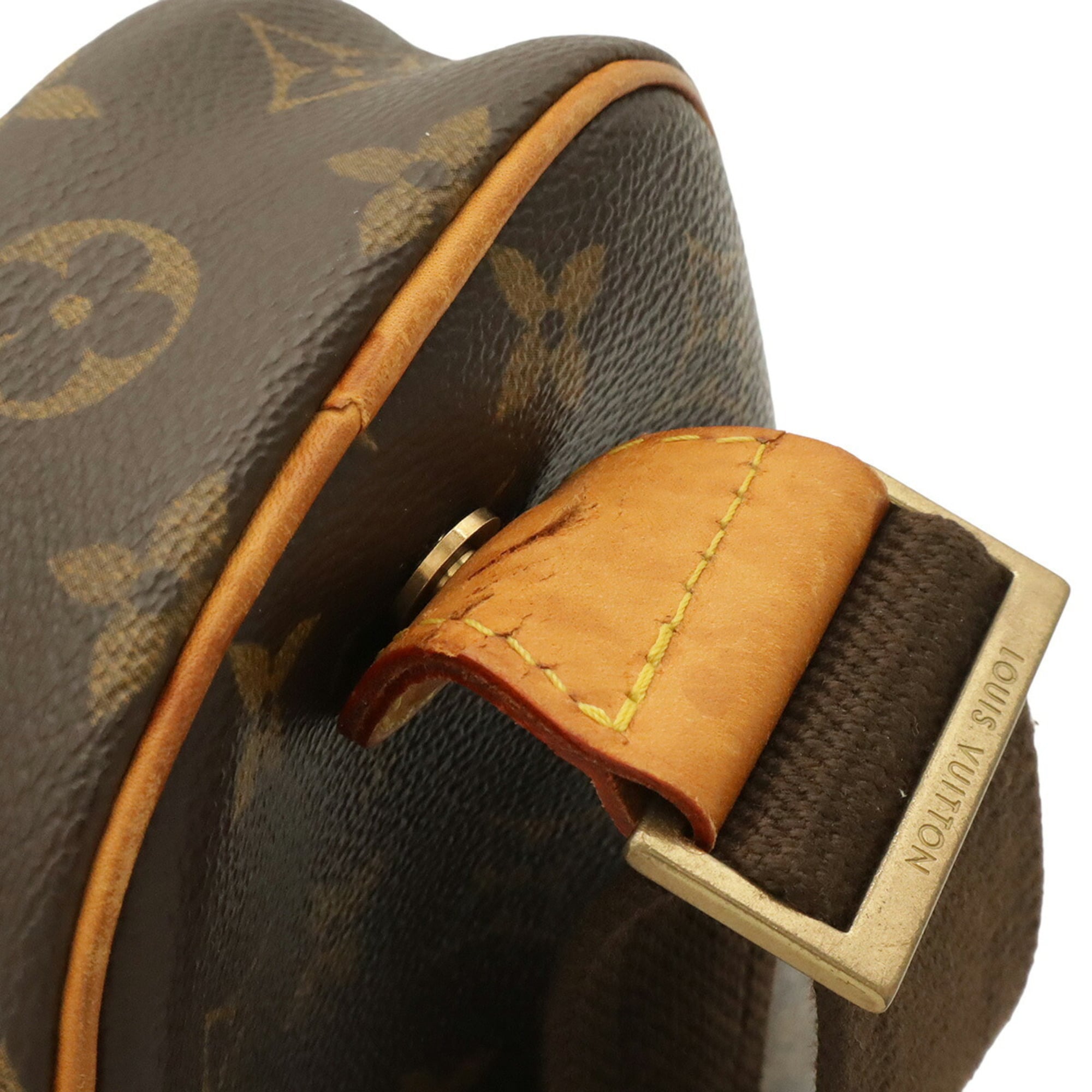 Louis Vuitton Brown Monogram Canvas Pvc Coated Canvas Pochette Shoulder Bag Sling Bag (Pre-Owned)