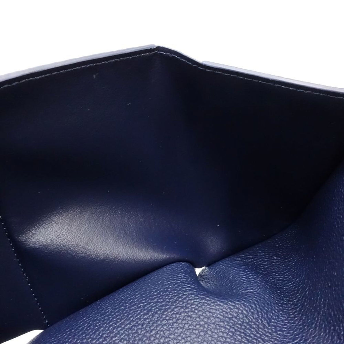 Louis Vuitton Monogram Empreinte Navy Monogram Empreinte Wallet (Tri-Fold) (Pre-Owned)
