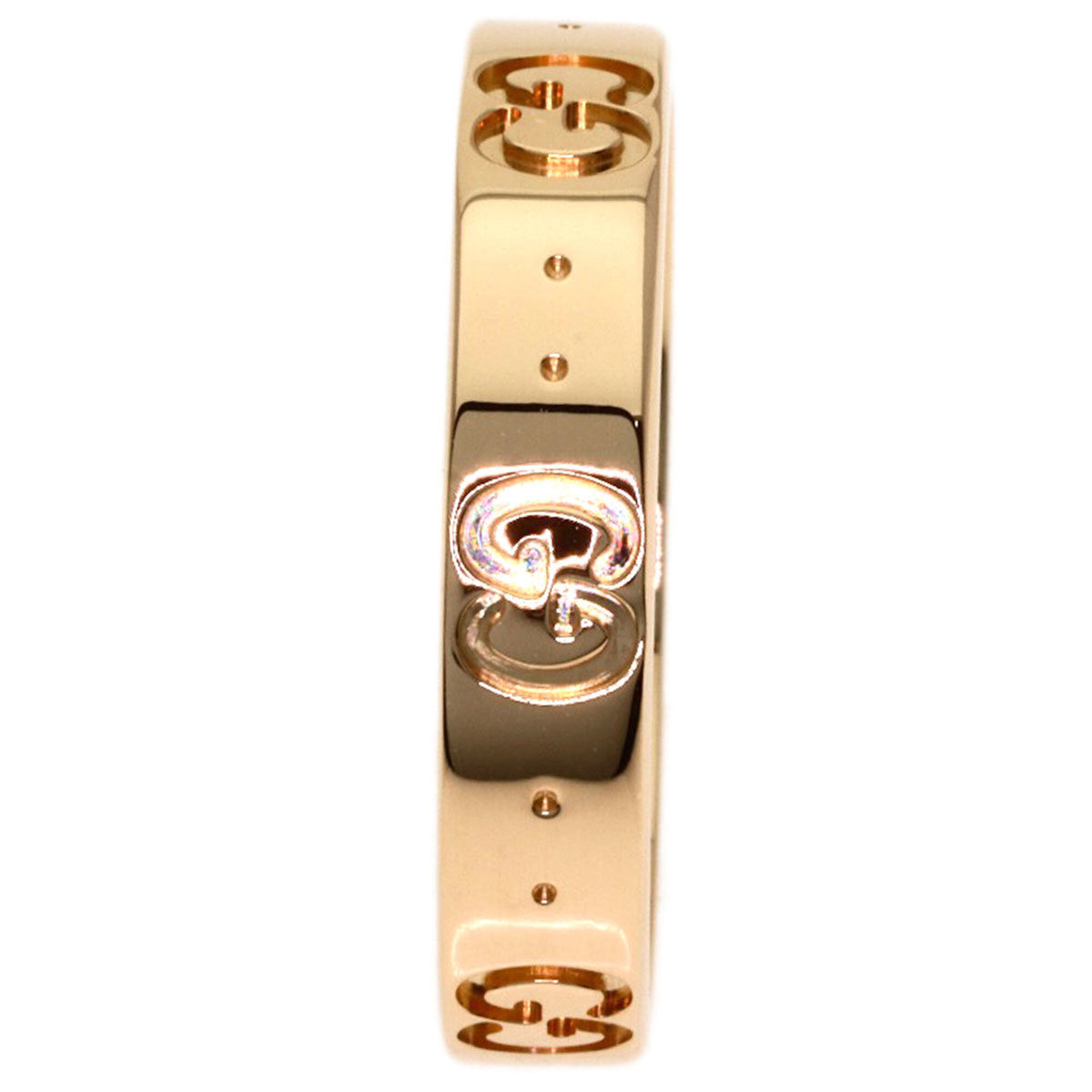 Gucci Icon Pink Gold (18K) Band Ring (Pre-Owned)
