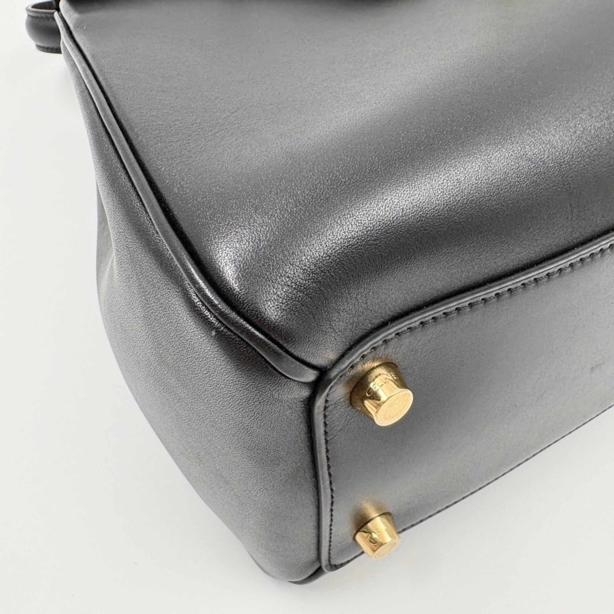 Celine Black Handbag Shoulder Bag (Pre-Owned)